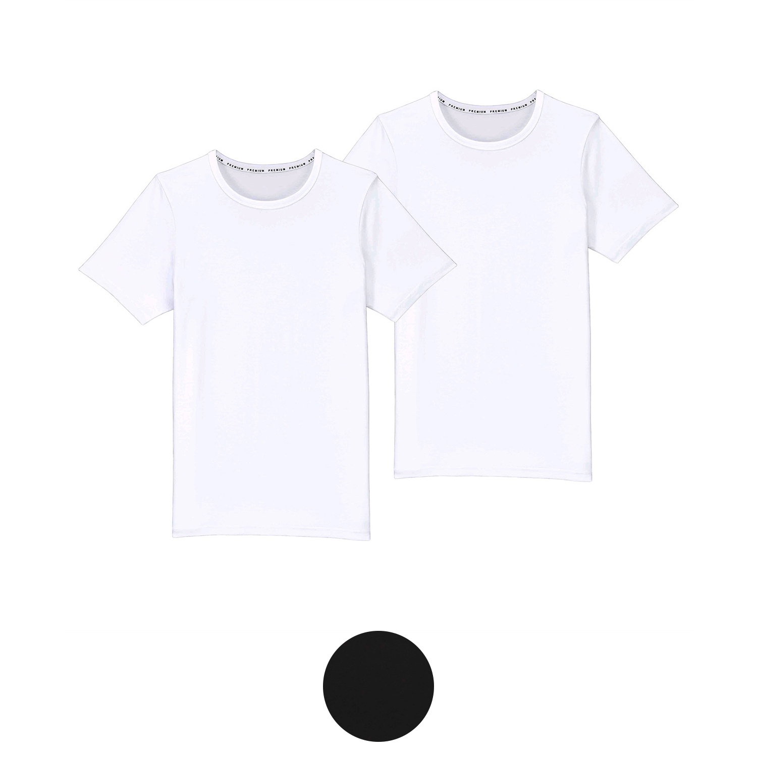 UP2FASHION MEN Herren-T-Shirt Premium, 2er-Pack