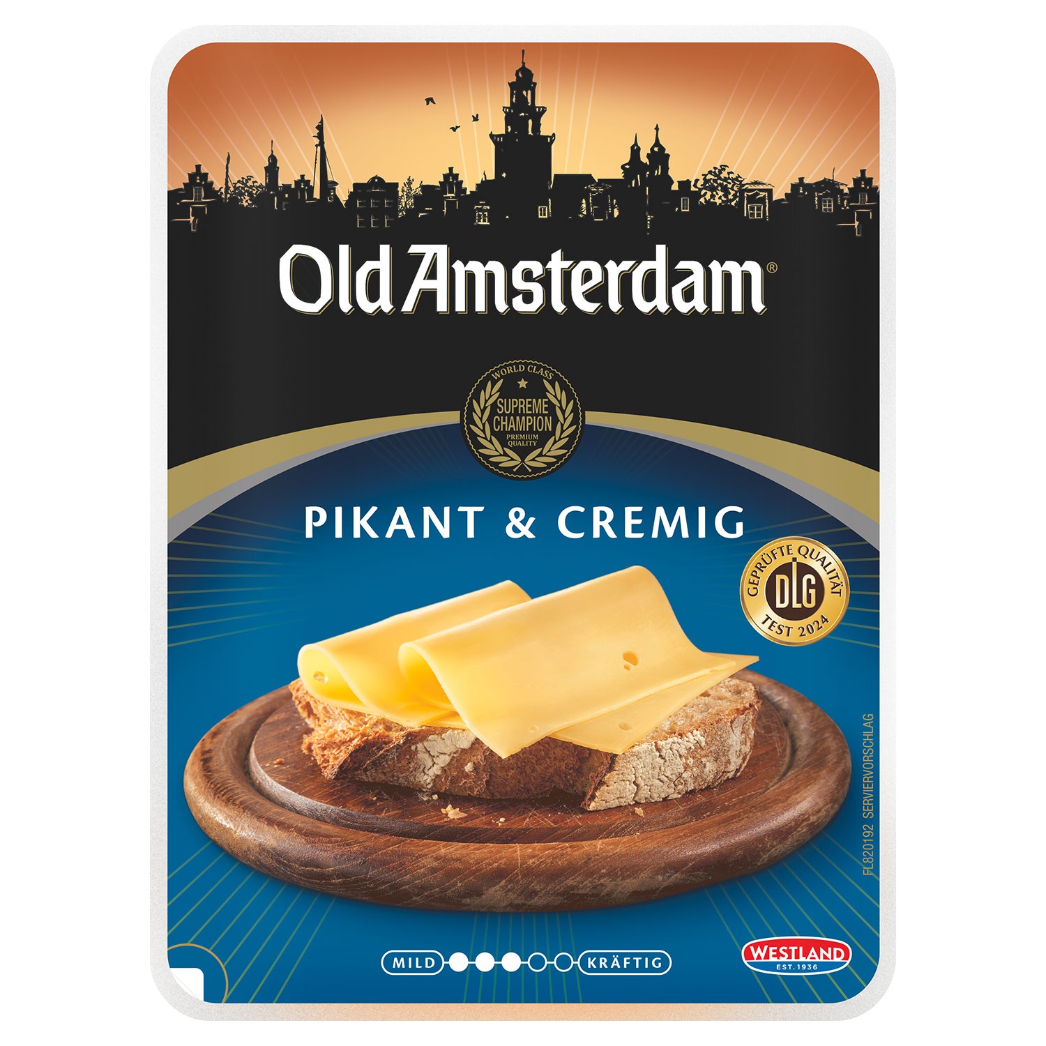 OLD AMSTERDAM Pikant & Cremig 130 g