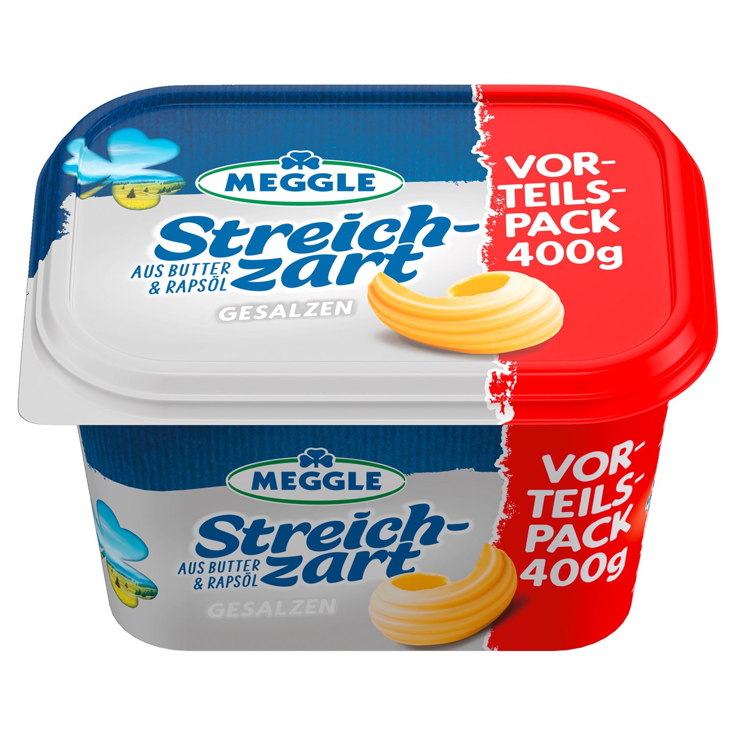 MEGGLE Streichzart 400 g, Gesalzen