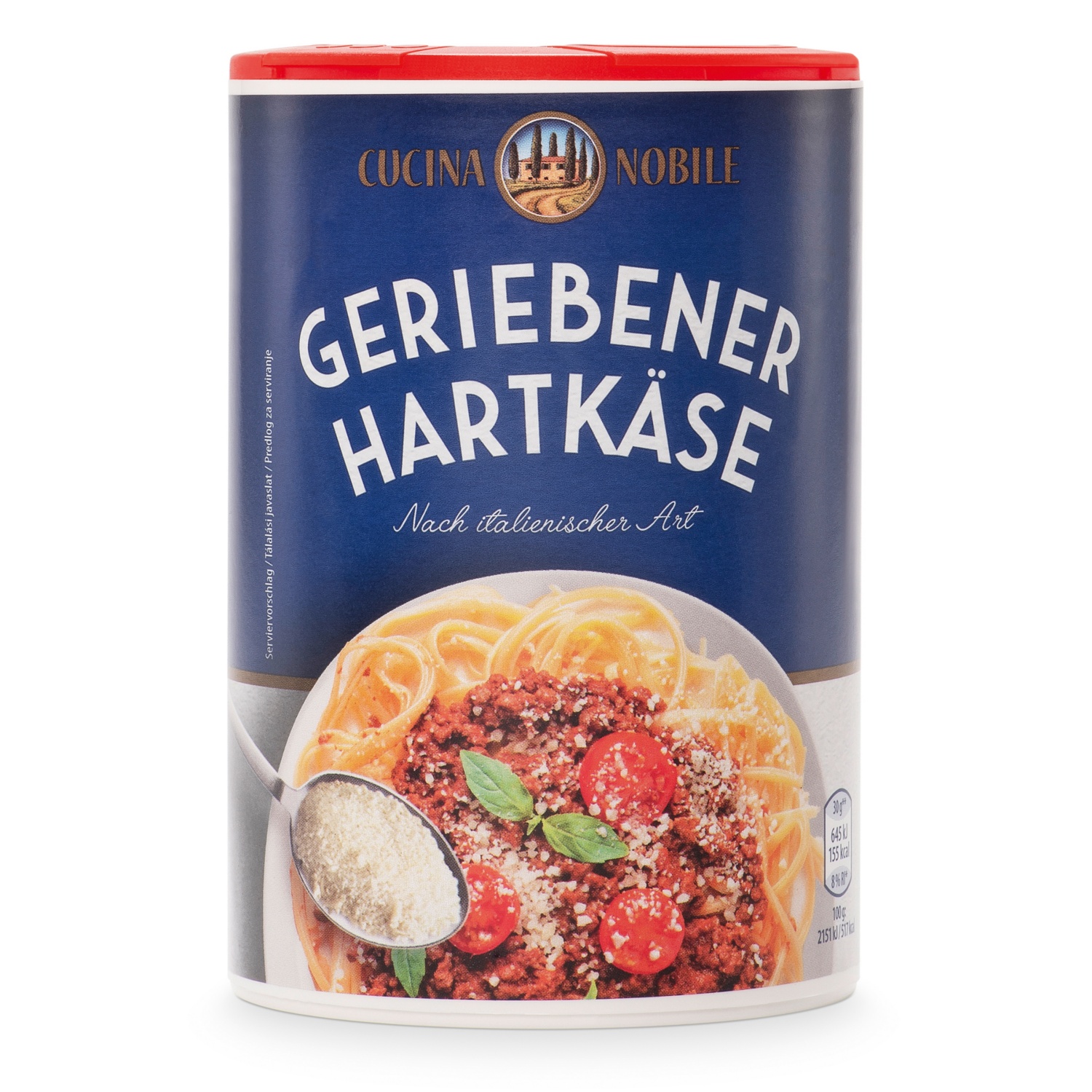 CUCINA NOBILE Hartkäse gerieben