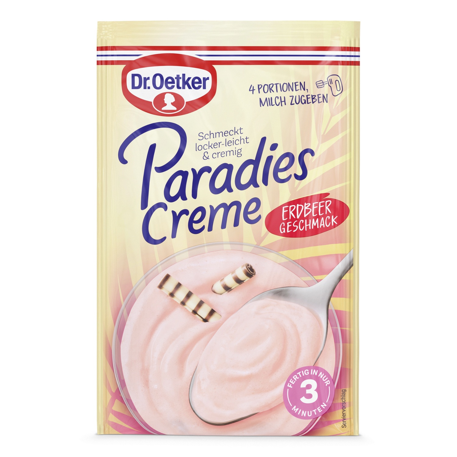 DR. OETKER Paradiescreme, Erdbeere