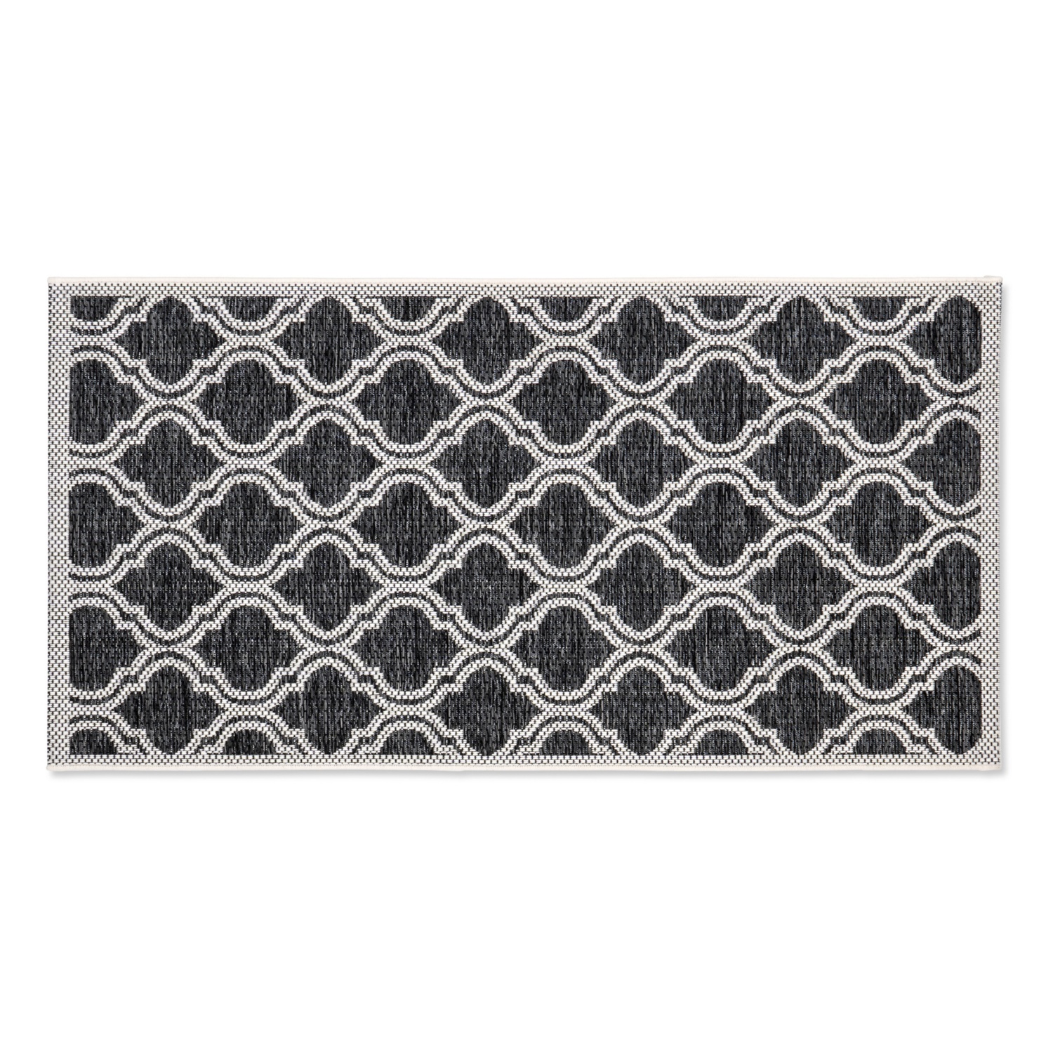 Produktbild von Core - Diagonal - Schwarz / Rosa 150 X 210 Cm Teppich