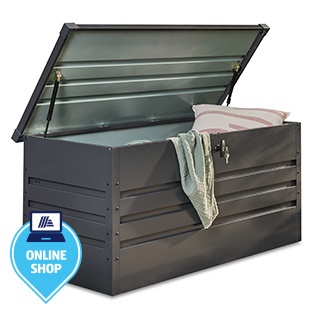 HOME DELUXE Metallaufbewahrungsbox 400 l