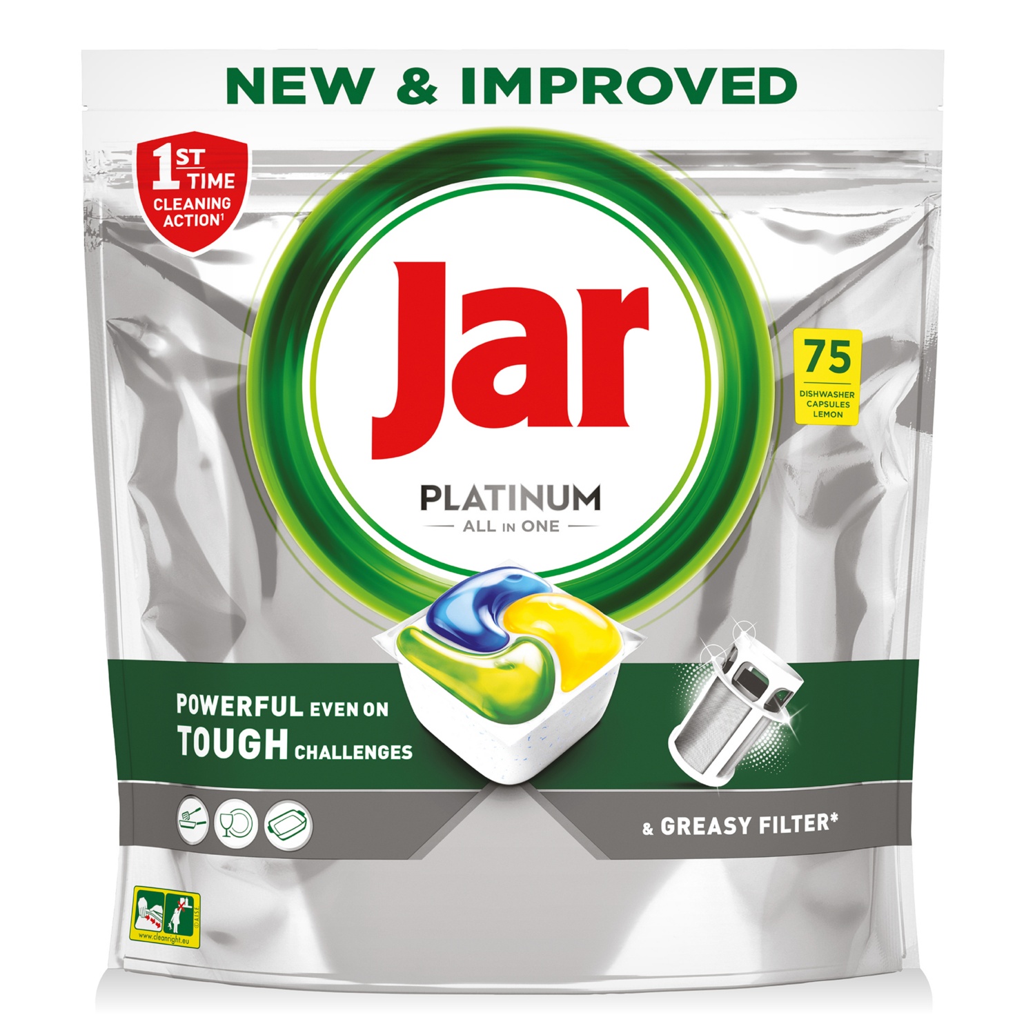 JAR Mosogatógép-tabletta, 75 darab