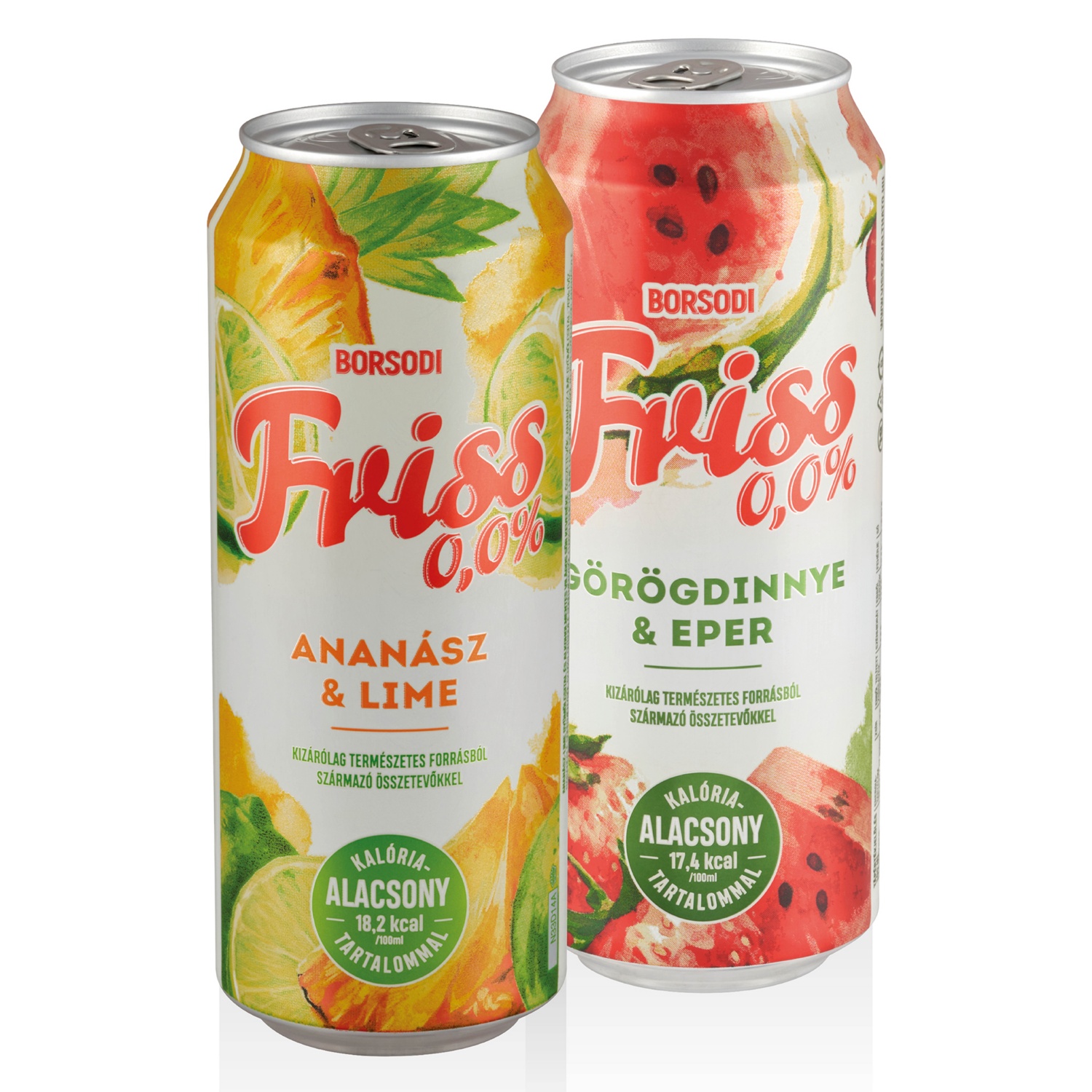 BORSODI Friss 0,0 %, 0,5 l