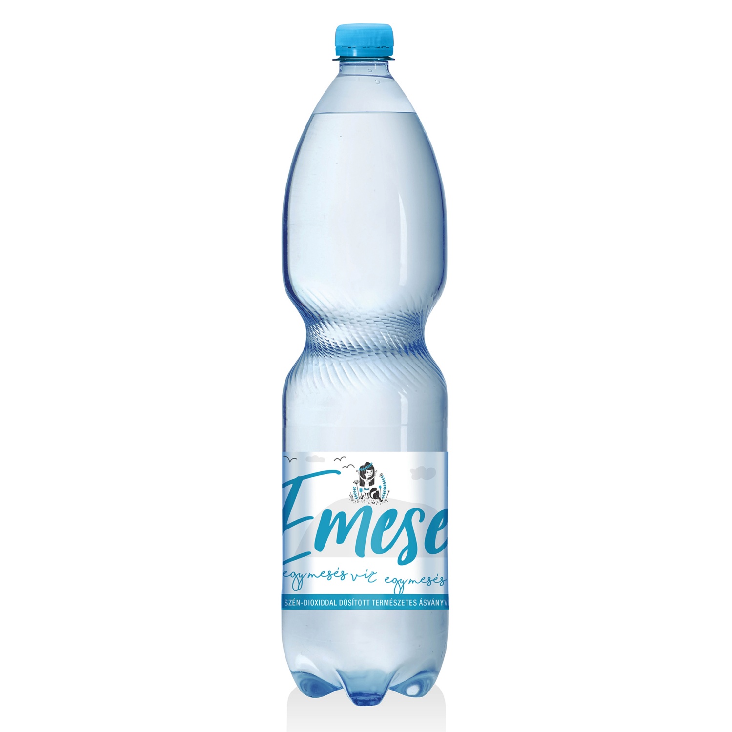 EMESE Ásványvíz, szénsavas, 1,5 l