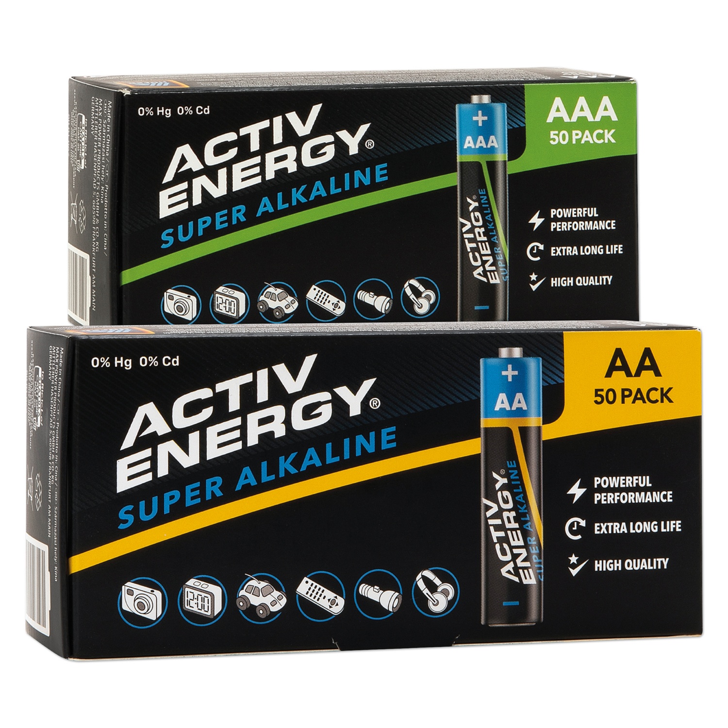 ACTIV ENERGY Elem megapack, 50 darabos