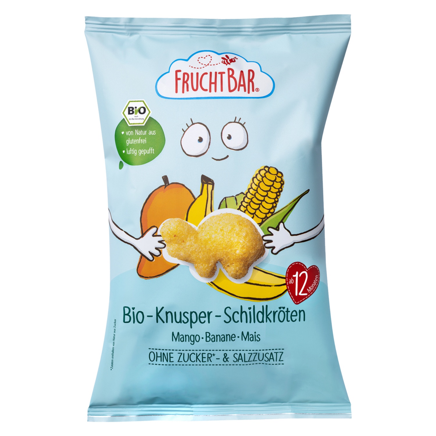 FRUCHTBAR BIO Knusper Snacks, Schildkröten