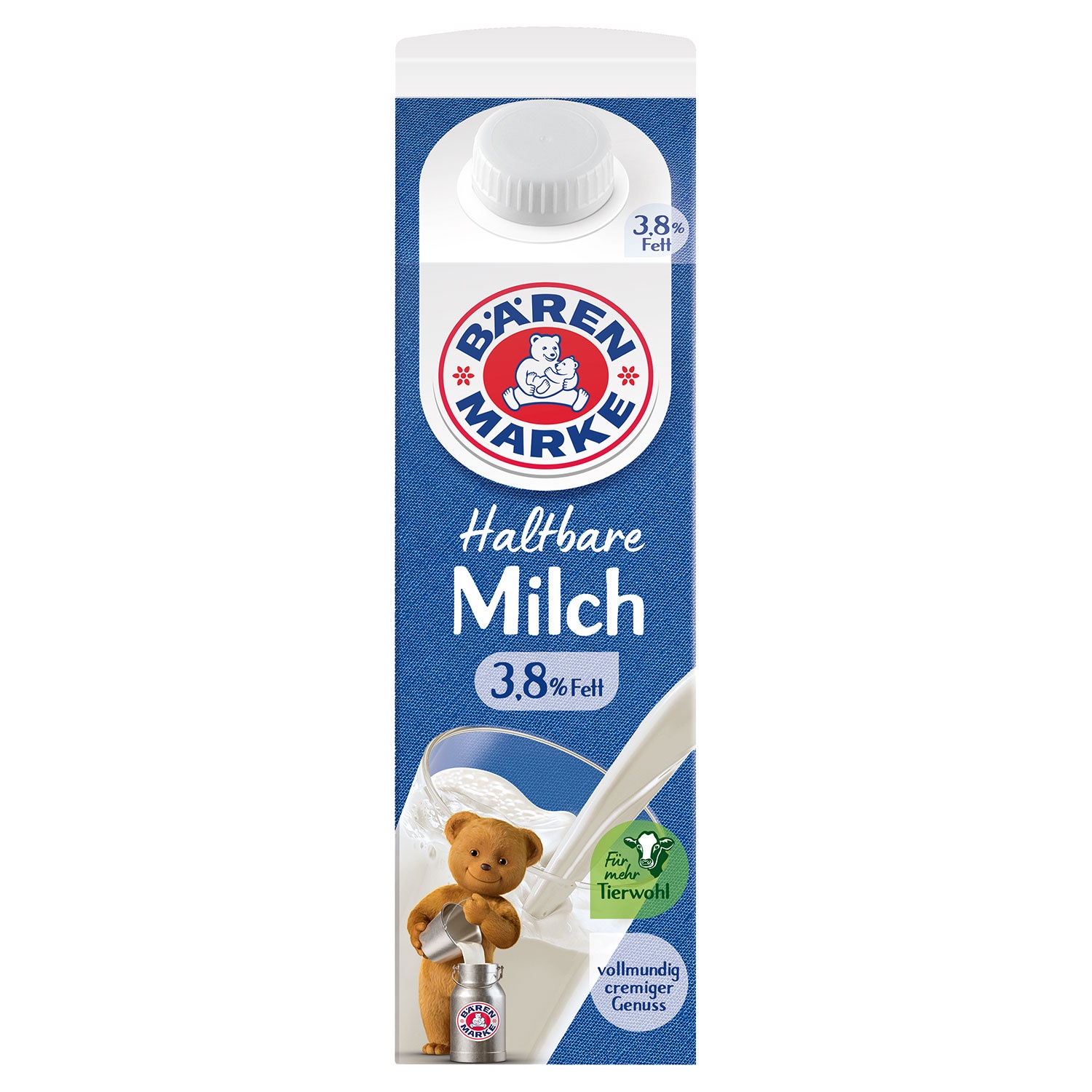 BÄRENMARKE H-Milch 3,8 % 1 l