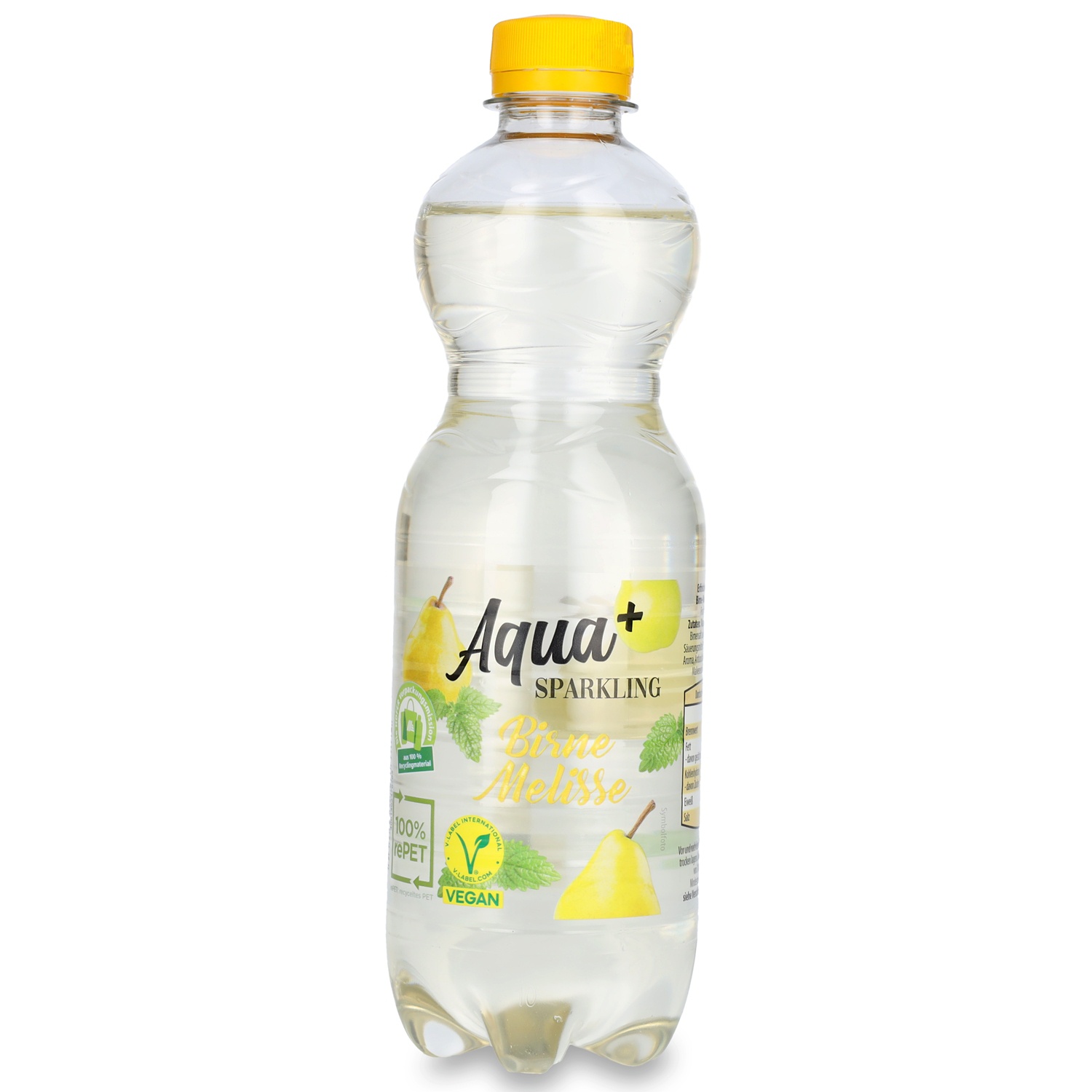 AQUA+ Sparkling, Birne-Melisse