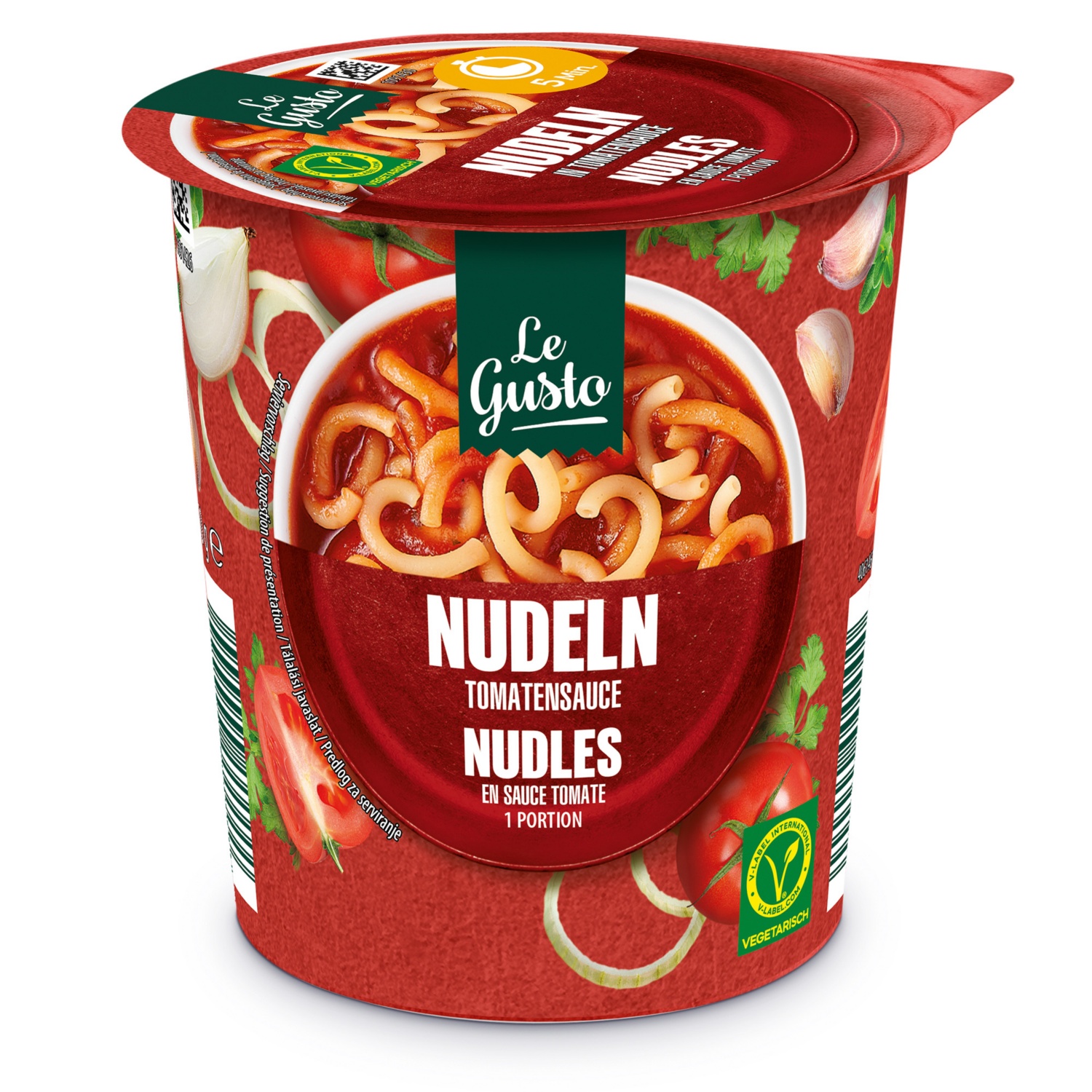 LE GUSTO Instant Bechergerichte, Tomatensauce