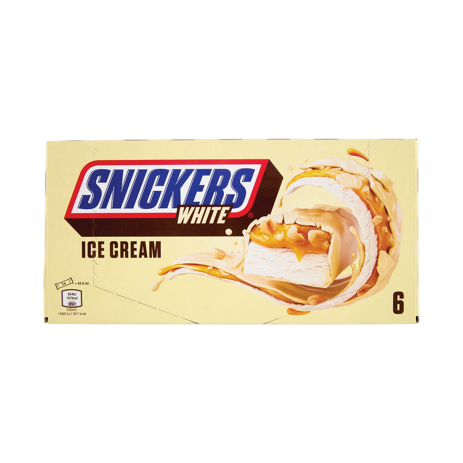 SNICKERS barrette gelato Snickers white
