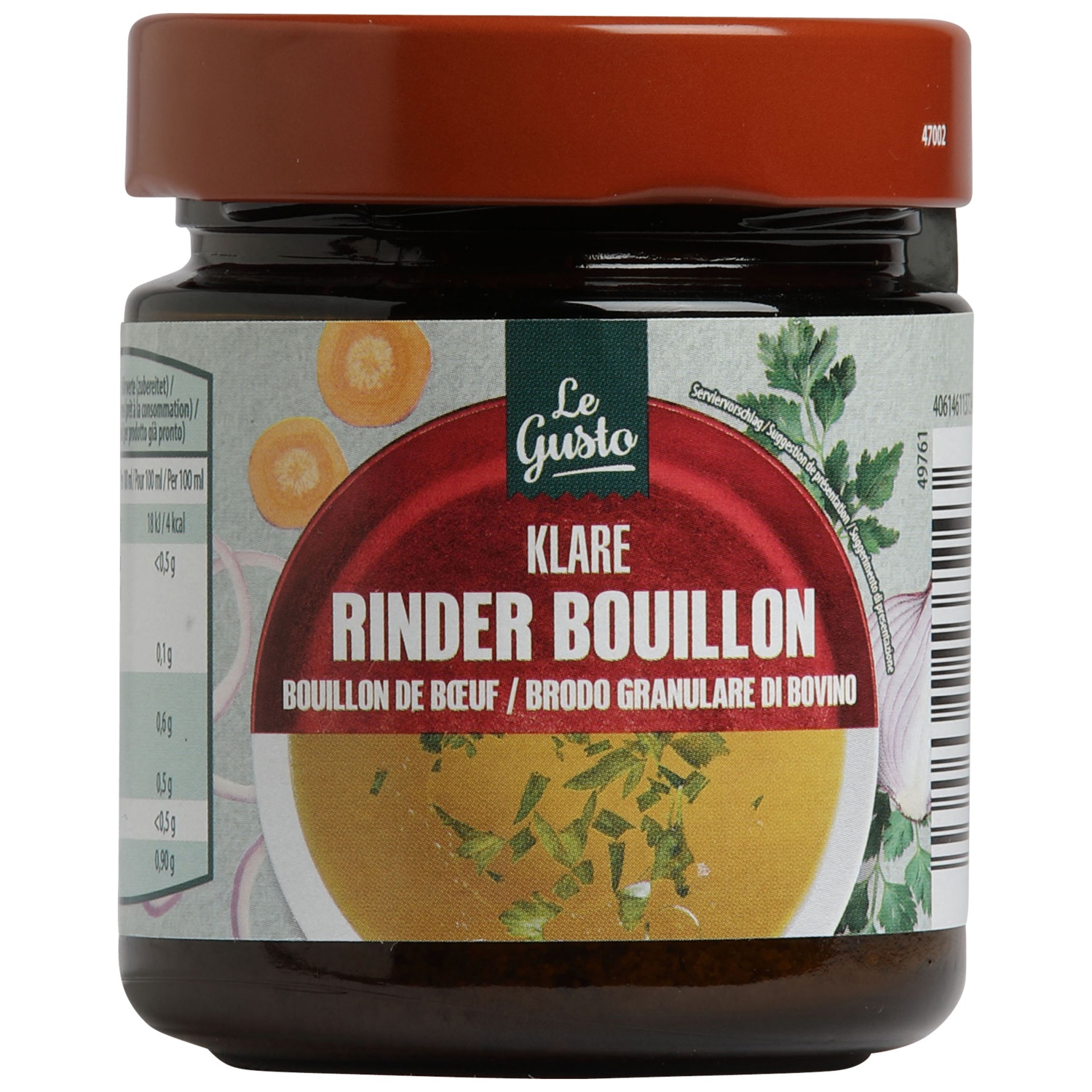 LE GUSTO , Brodo in vasetto, di manzo