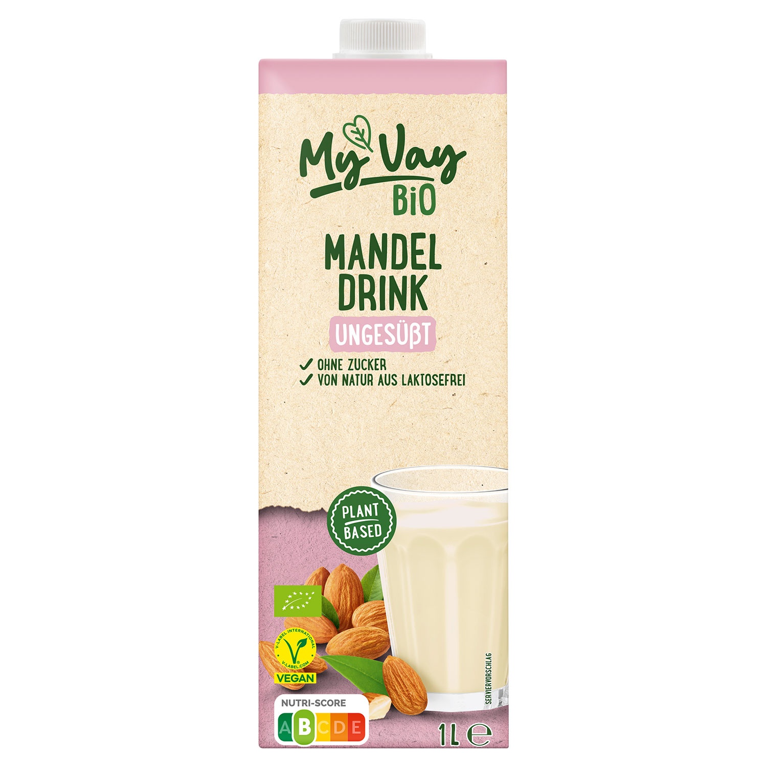 MY VAY MY VAY Bio-Mandeldrink 1 l, Ungesüßt