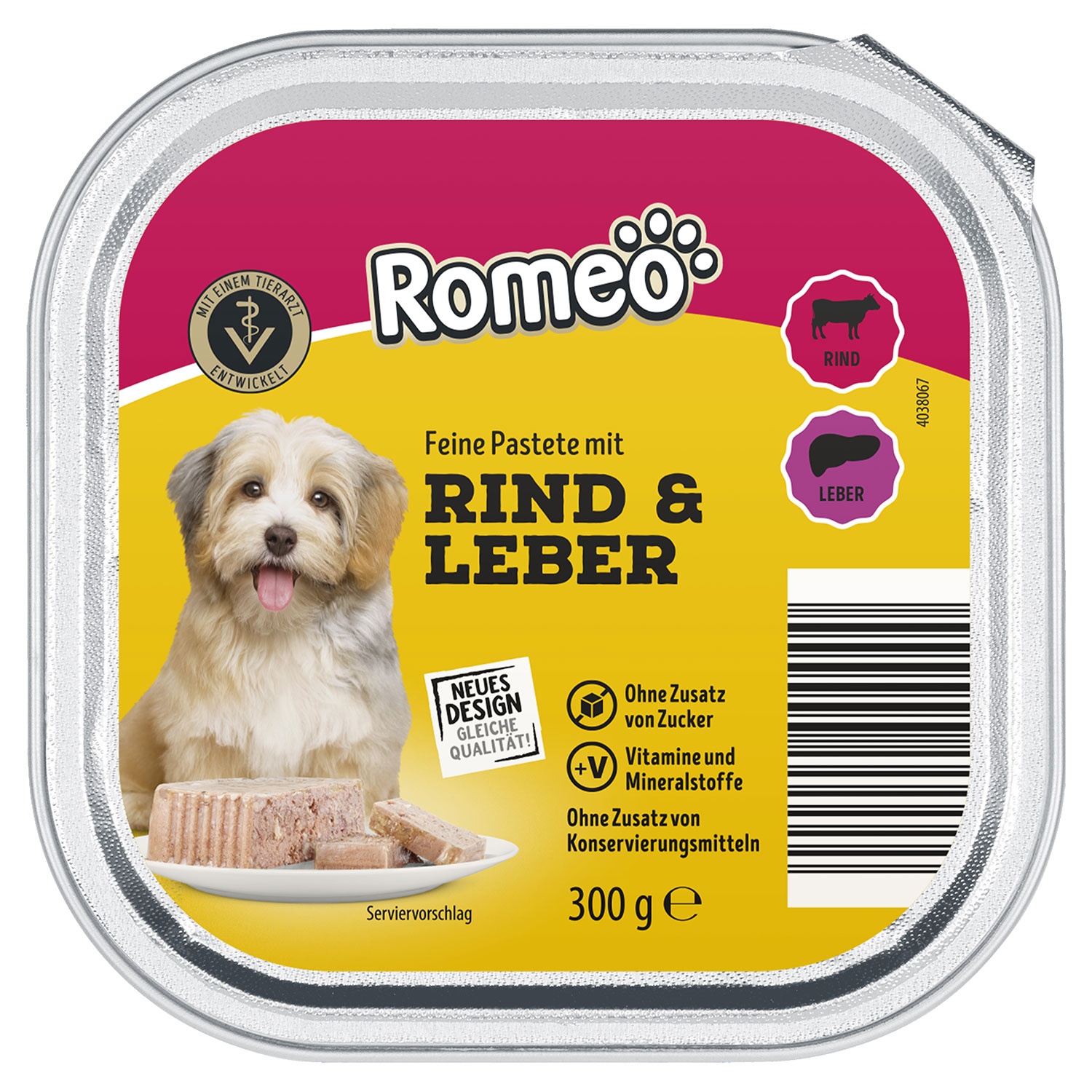 ROMEO Hundenassfutter 300 g