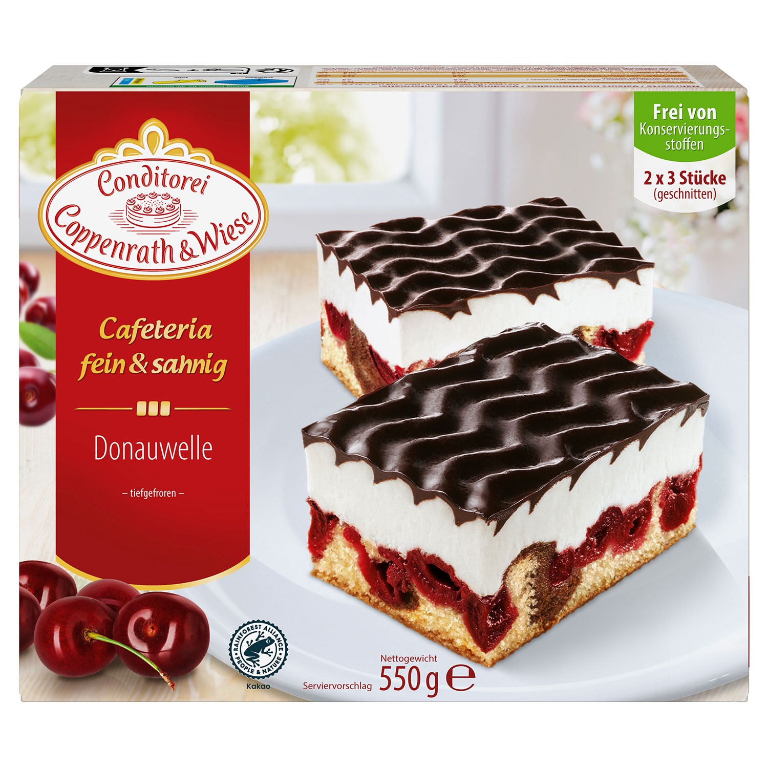 COPPENRATH & WIESE Cafeteria fein & sahnig 550 g, Donauwelle