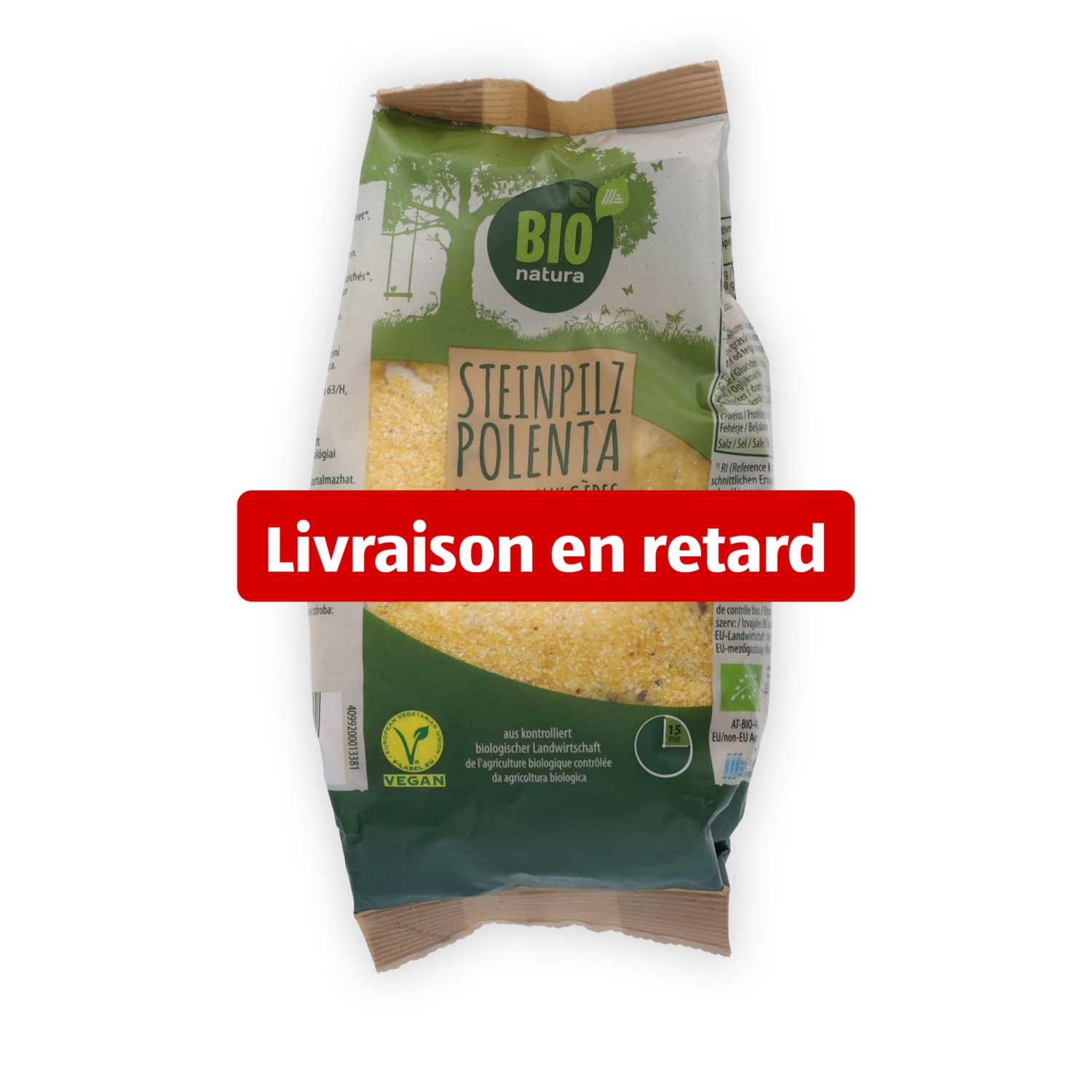 BIO NATURA Polenta végétarienne aux cèpes