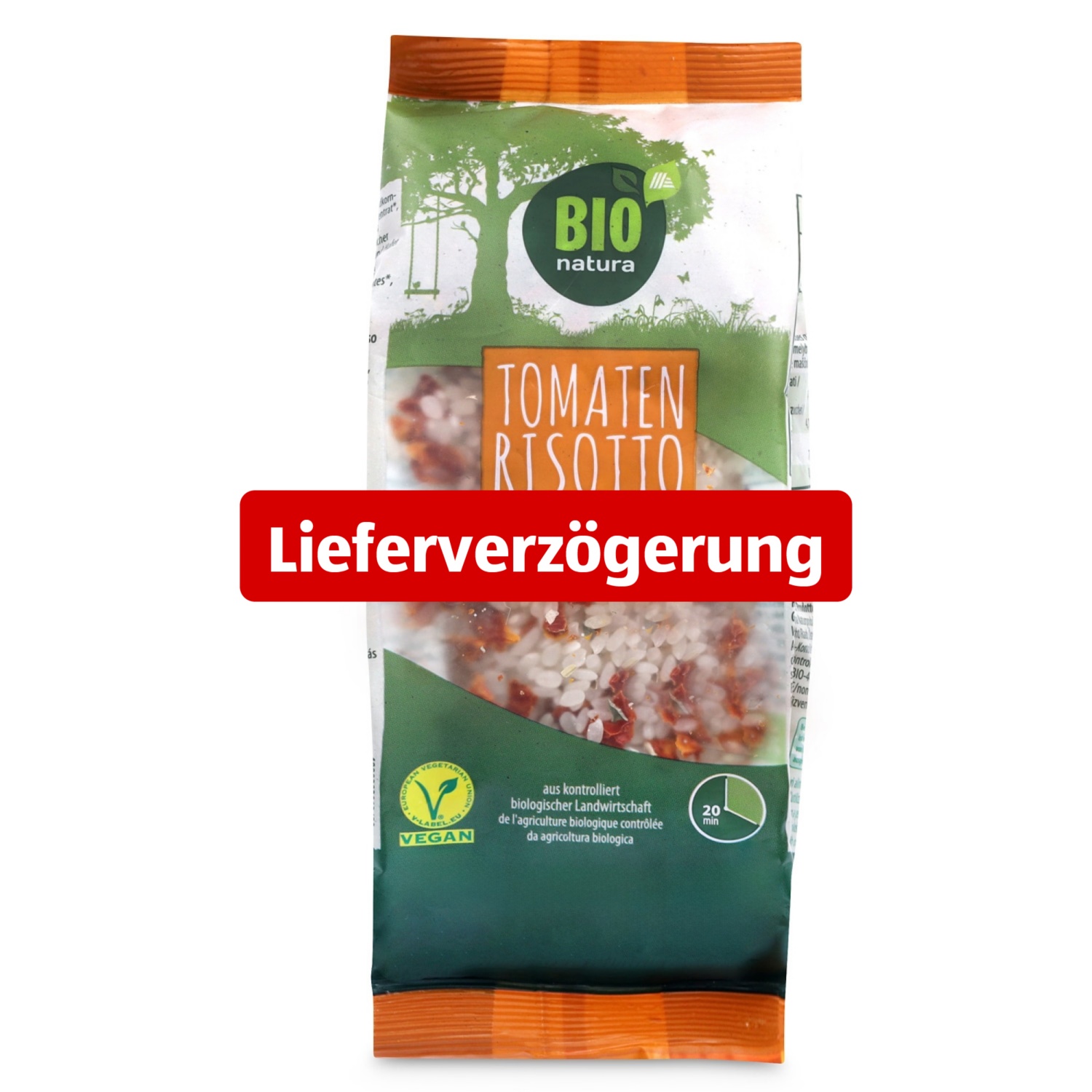BIO NATURA vegetarisches Tomatenrisotto
