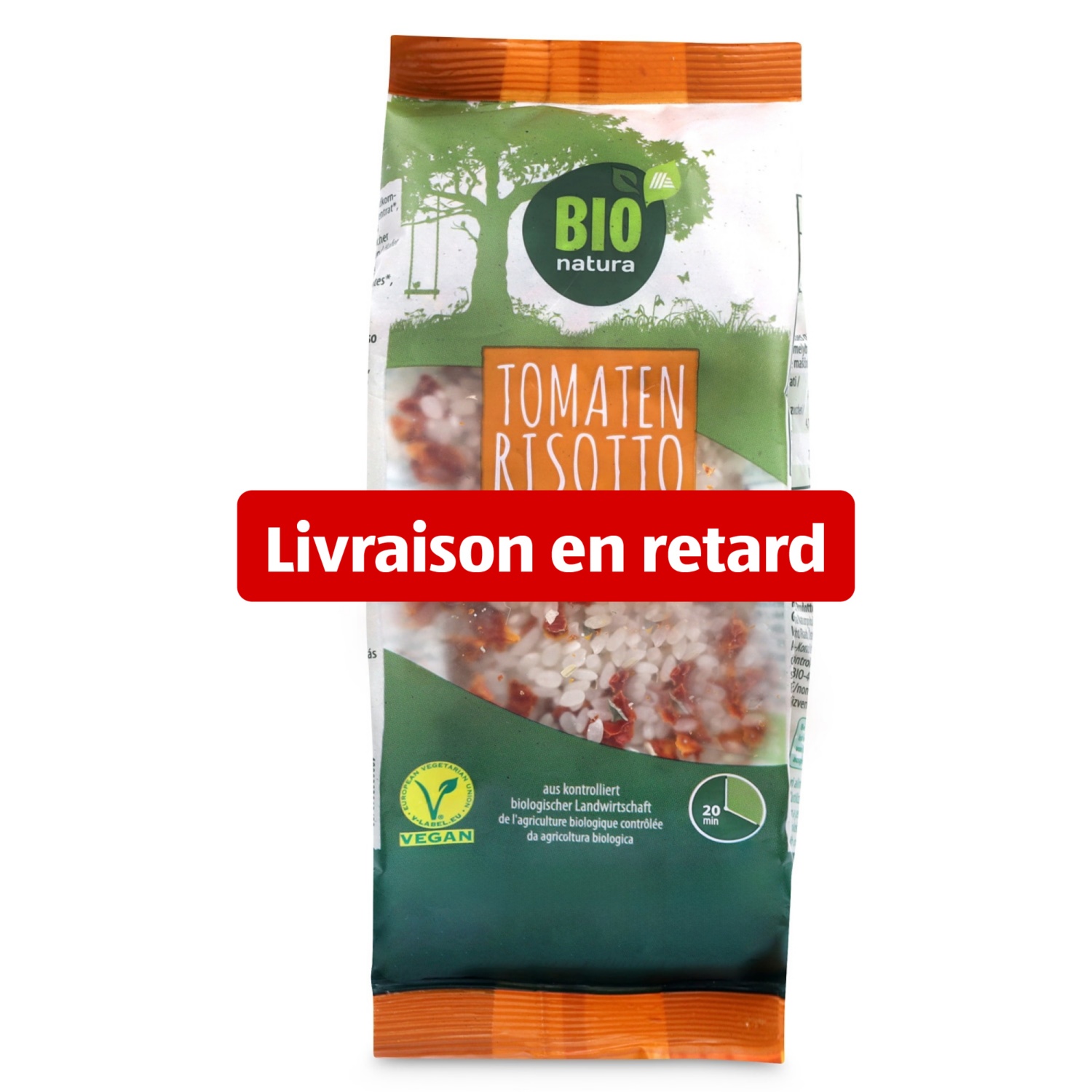 BIO NATURA Risotto végétarien aux tomates