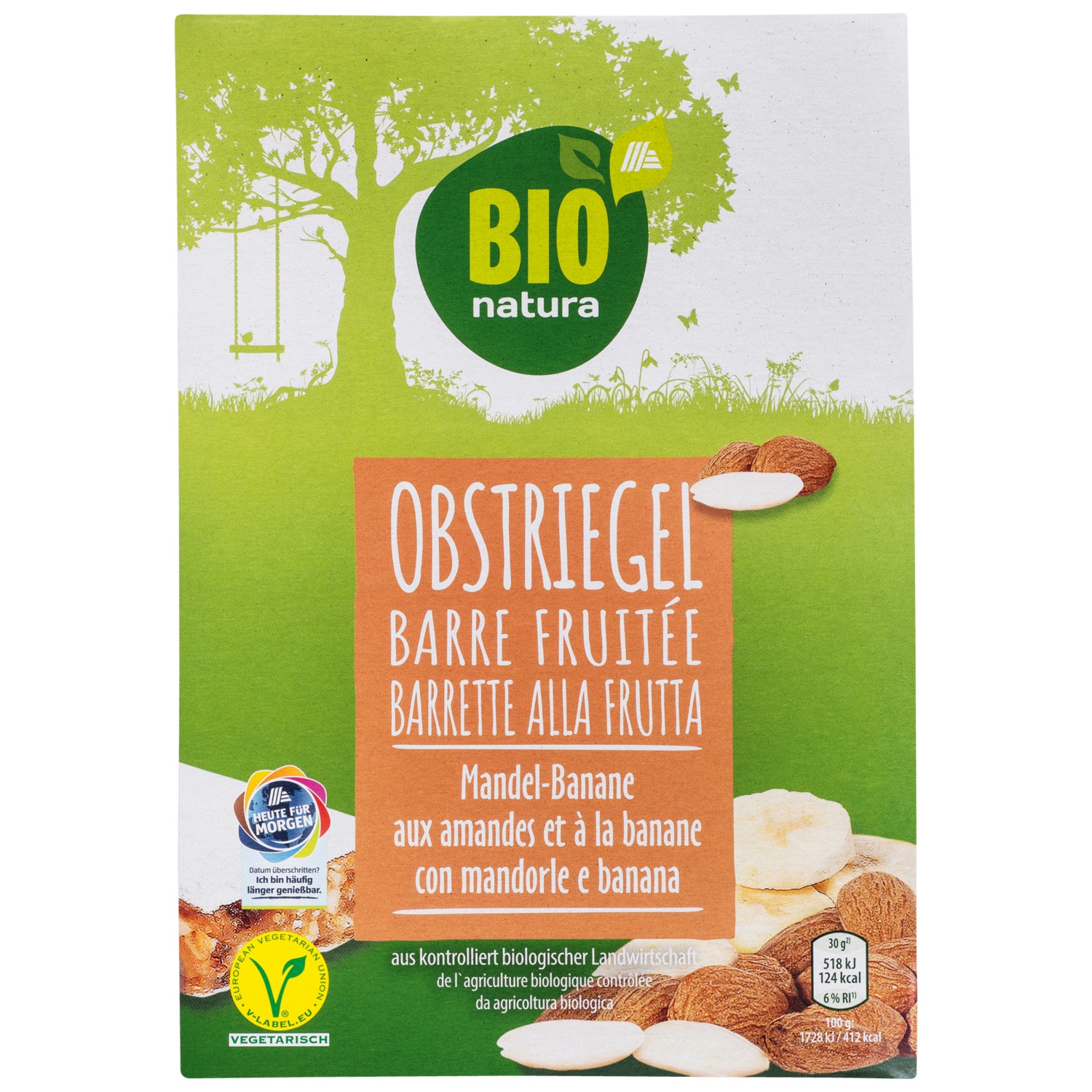 BIO NATURA BIO NATURA Obstriegel, Mandel-Banane
