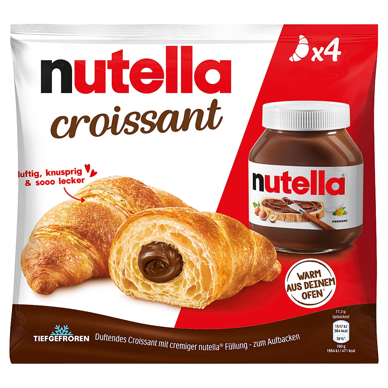 FERRERO Nutella Croissants 340 g