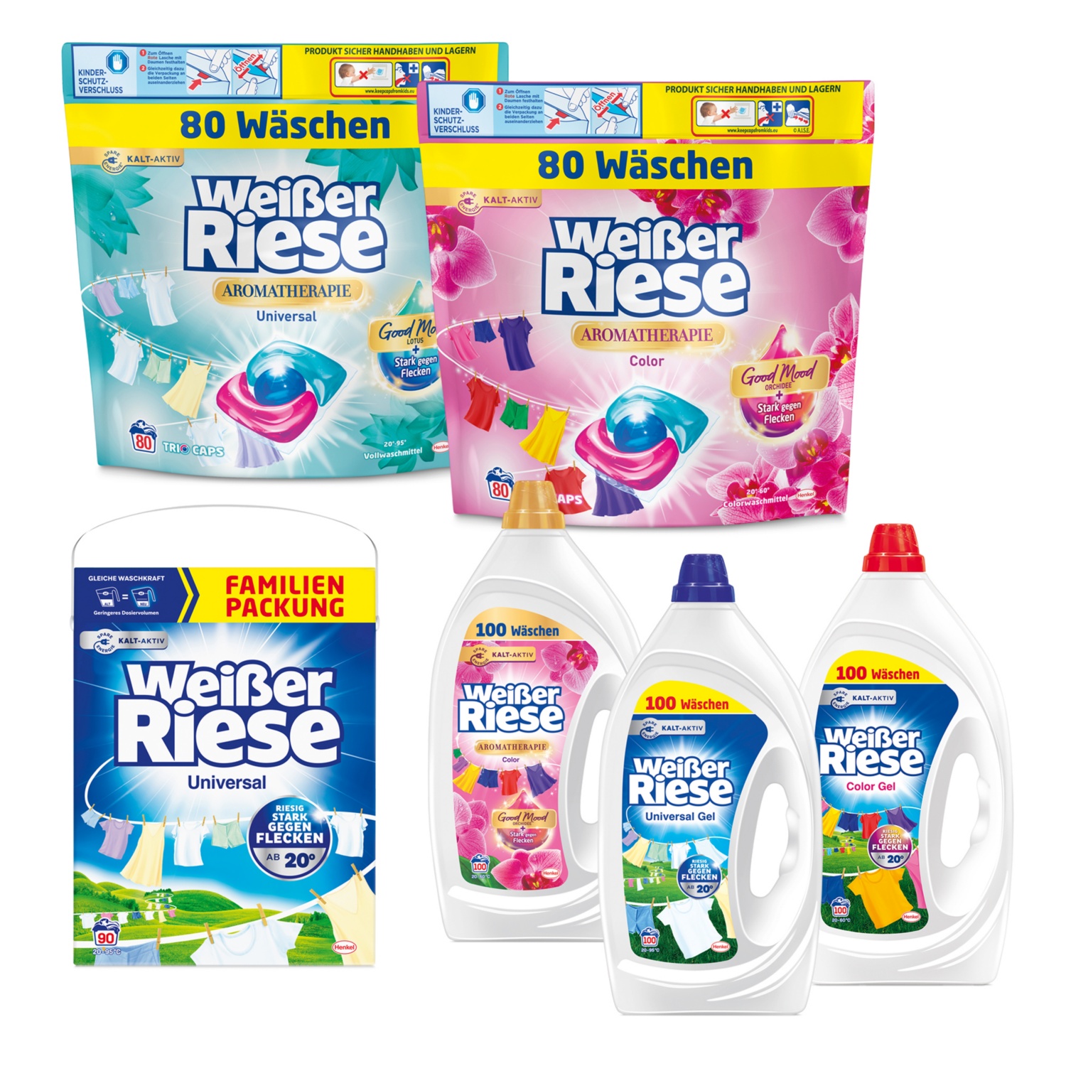 WEISSER RIESE Detergent za pranje perila