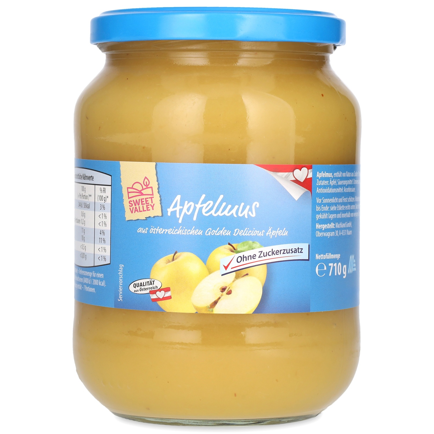 SWEET VALLEY SWEET VALLEY Apfelmus, ungezuckert