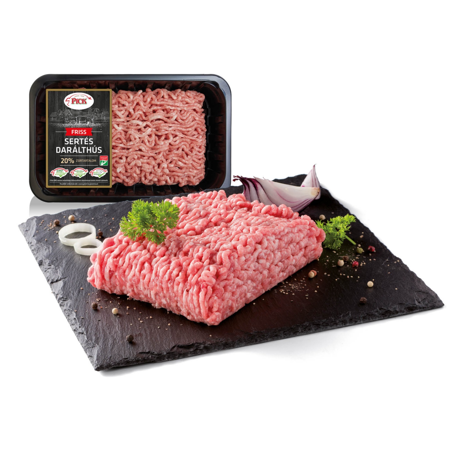 PICK Friss darált sertéshús, 600 g