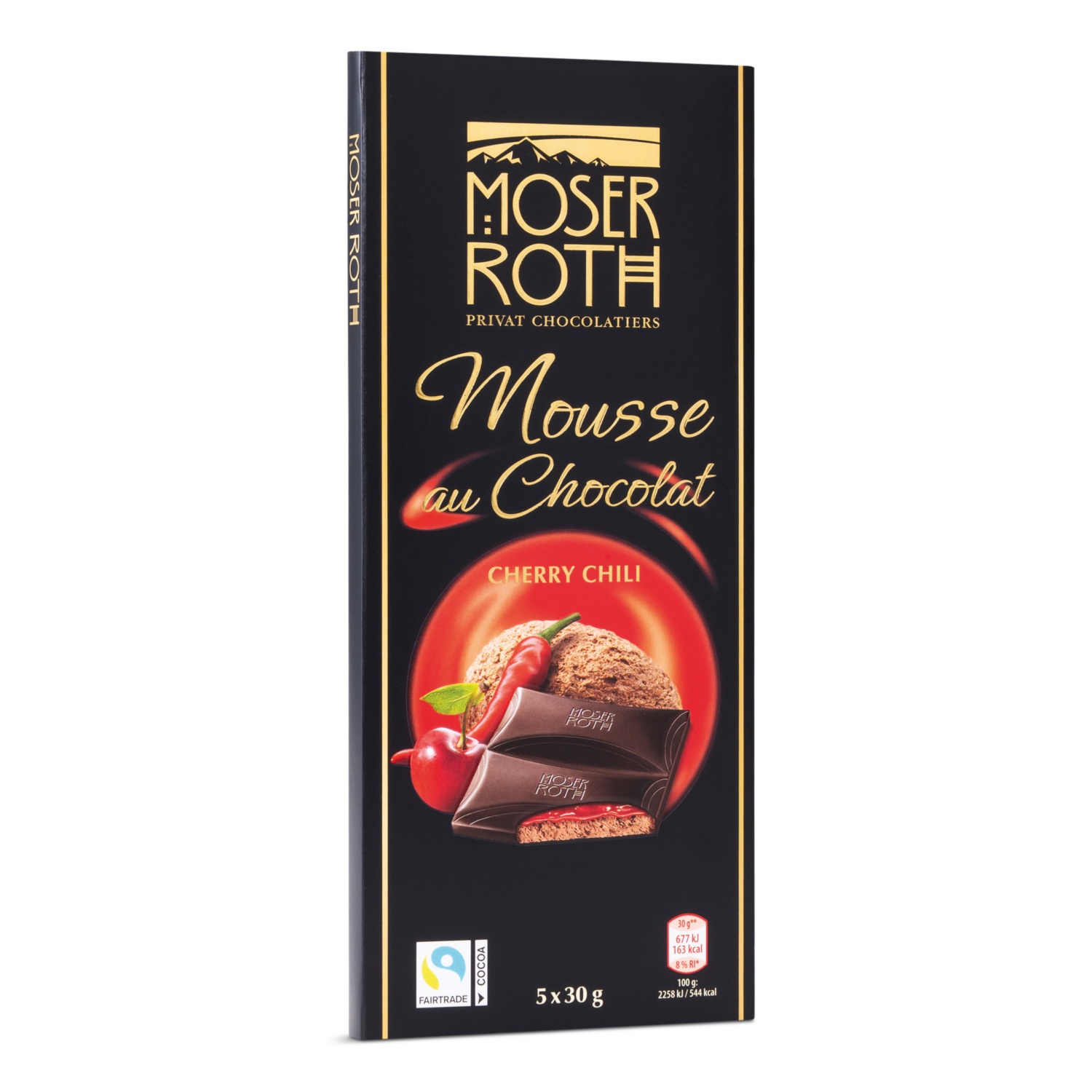 MOSER ROTH Mousse Schoko, Kirsch-Chili