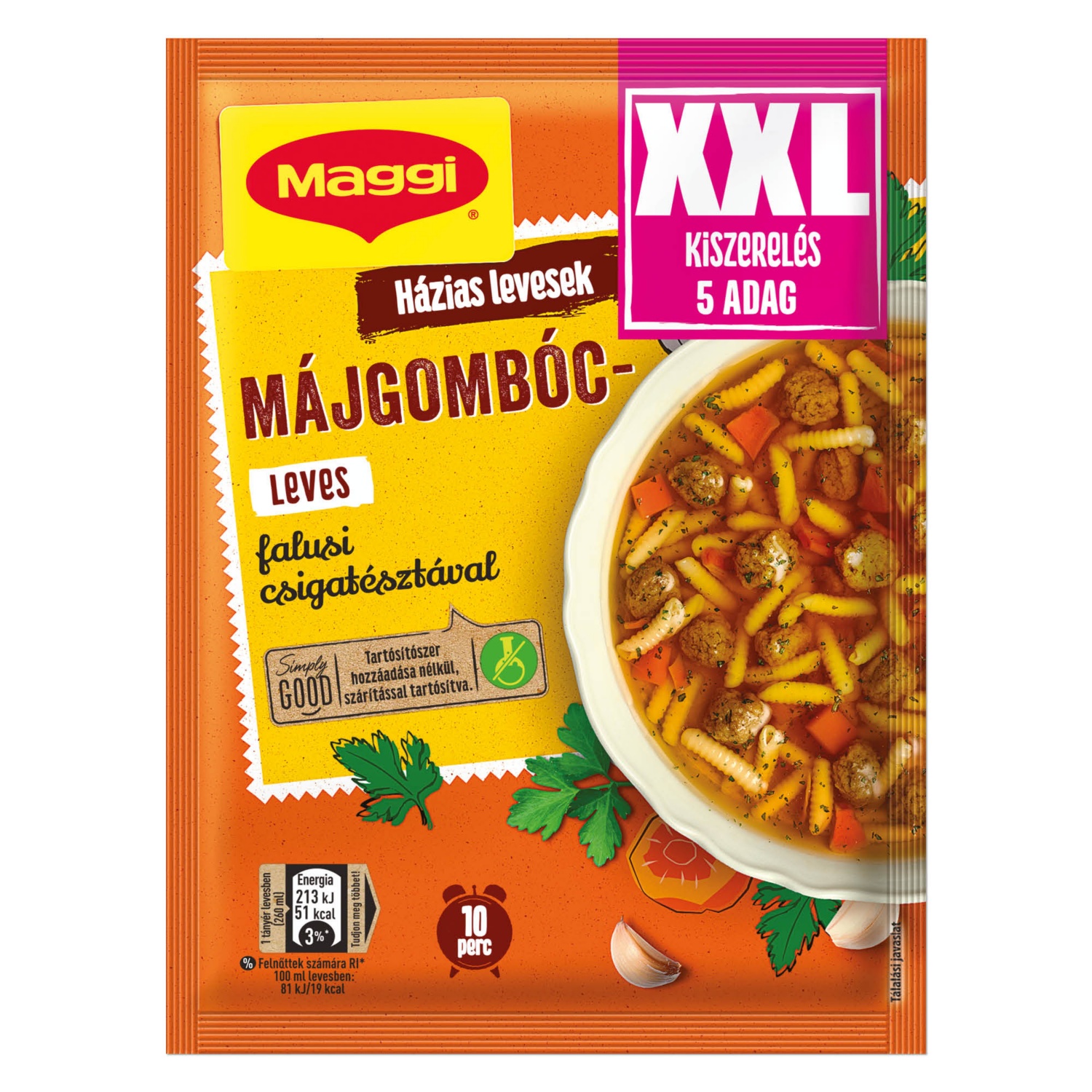 MAGGI Leves, májgombócleves, 70 g