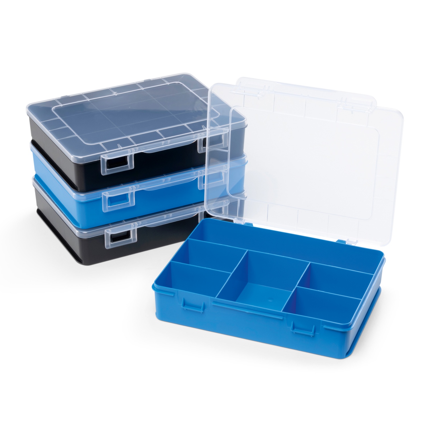 WORKZONE WORKZONE Sortimentskästen/ Universal-Organizer, 4-teiliges Set ...