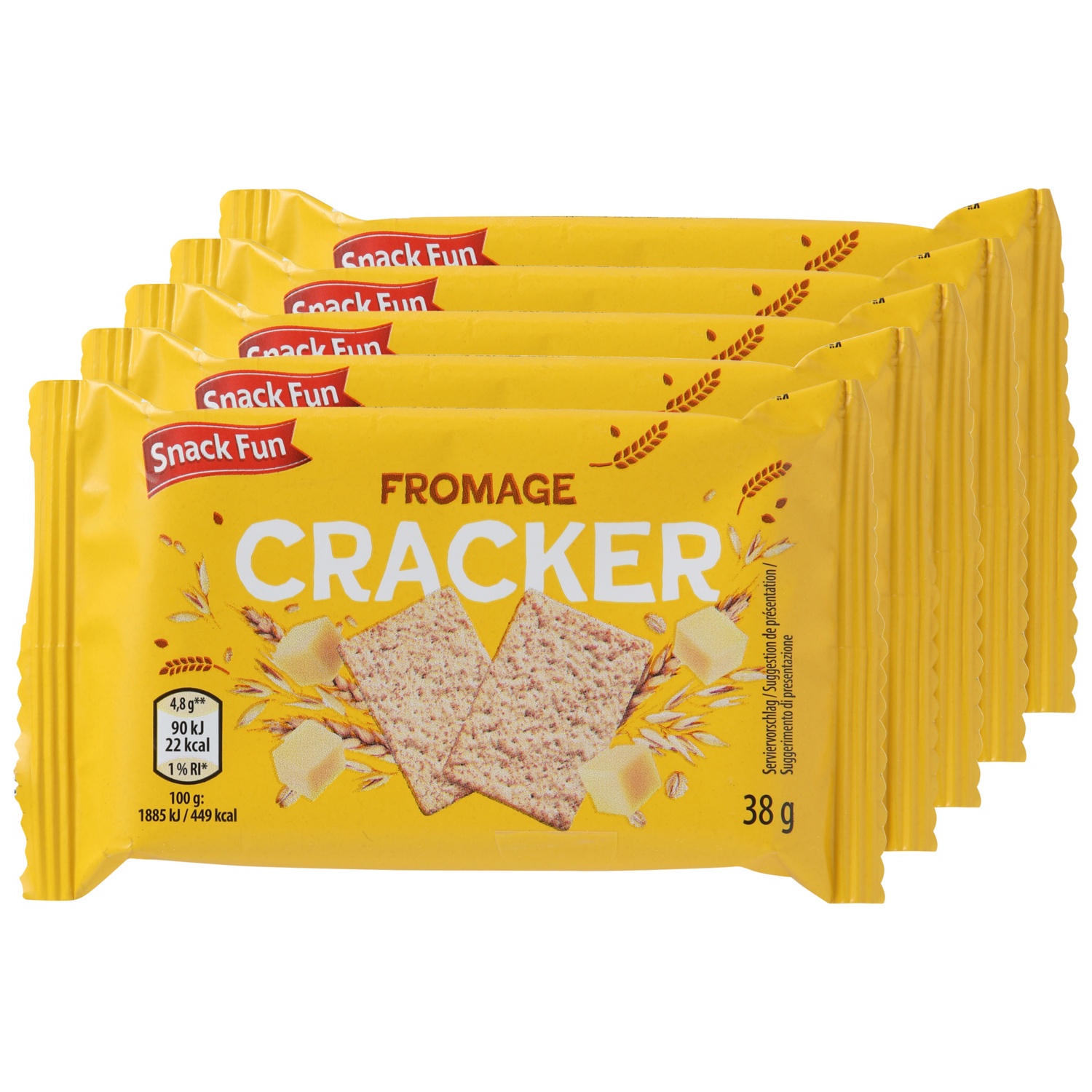 SNACK FUN Cracker, formaggio | ALDI SUISSE