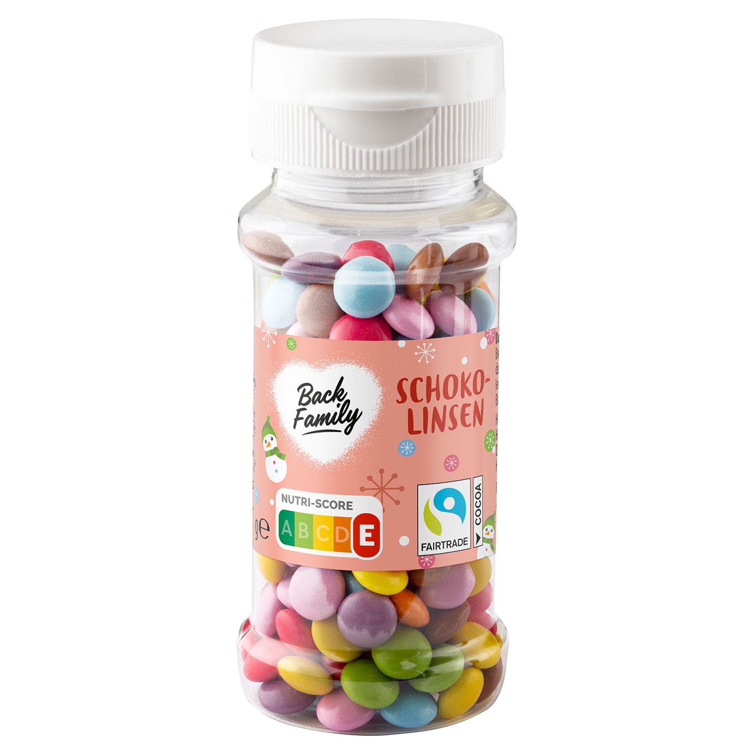 BACK FAMILY Schokolinsen bunt 75 g