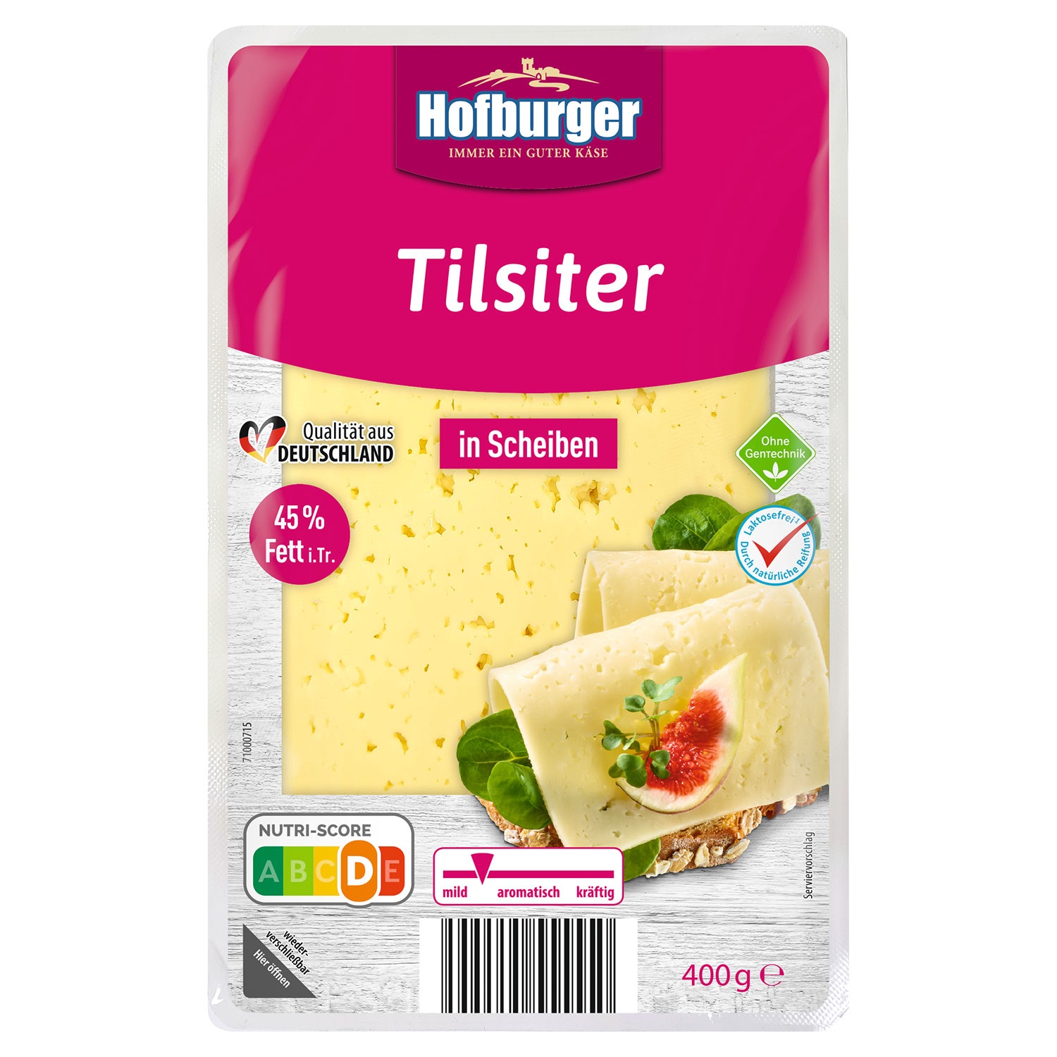 HOFBURGER Tilsiter Scheiben 400 g
