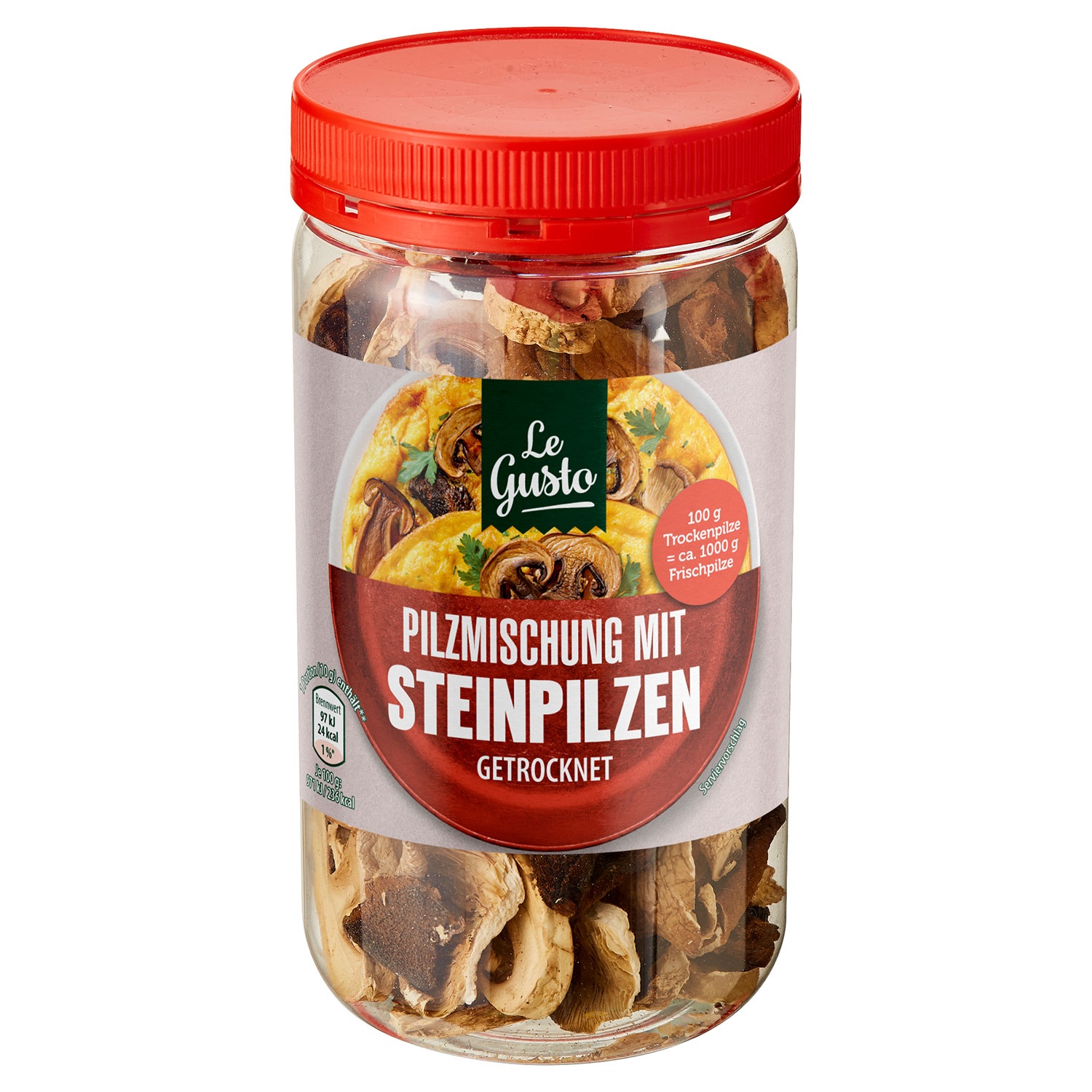 LE GUSTO Pilzspezialitäten getrocknet, Pilzmischung