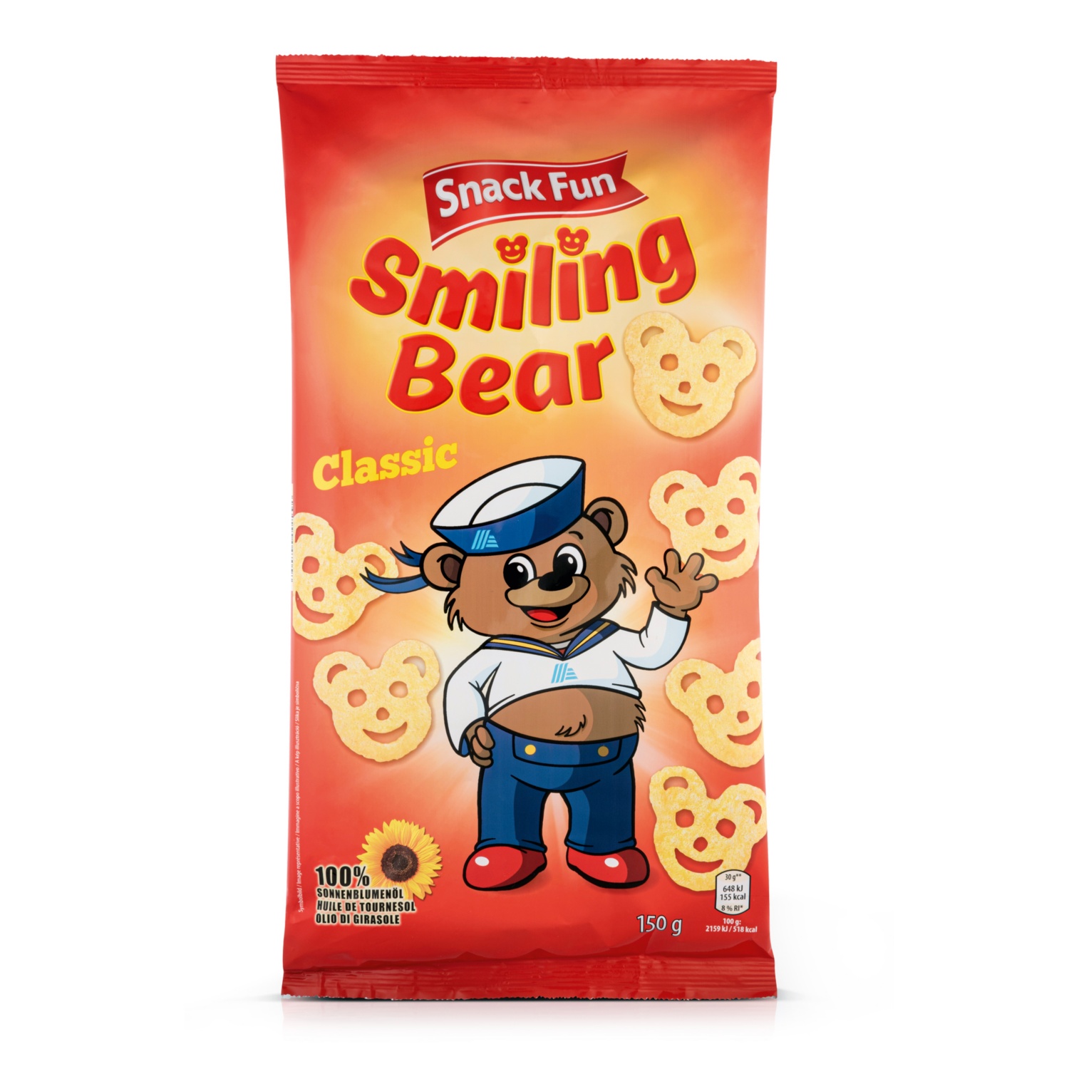 SNACK FUN Smiling Bear, Ketchup
