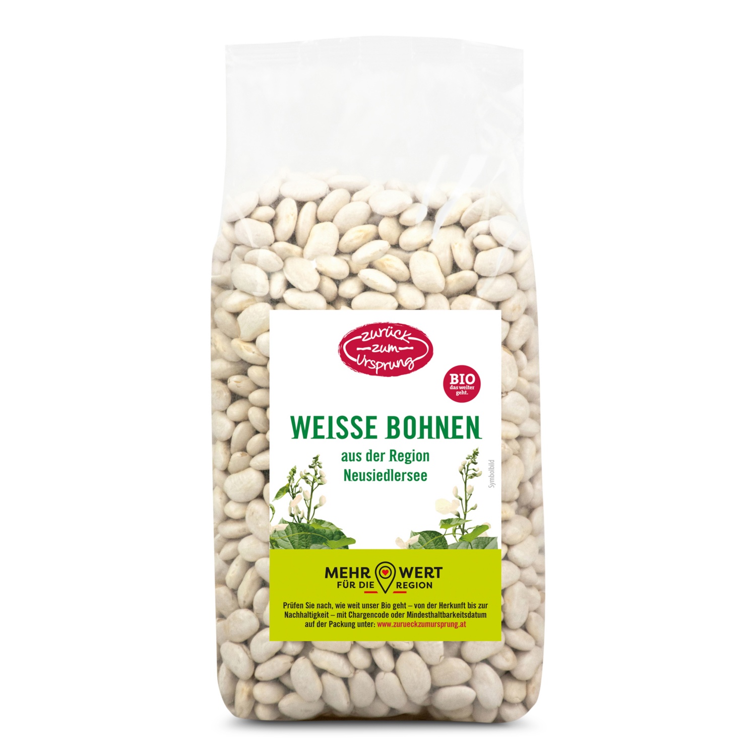 ZURÜCK ZUM URSPRUNG Hülsenfruchtvariation, BIO-Weiße Bohnen