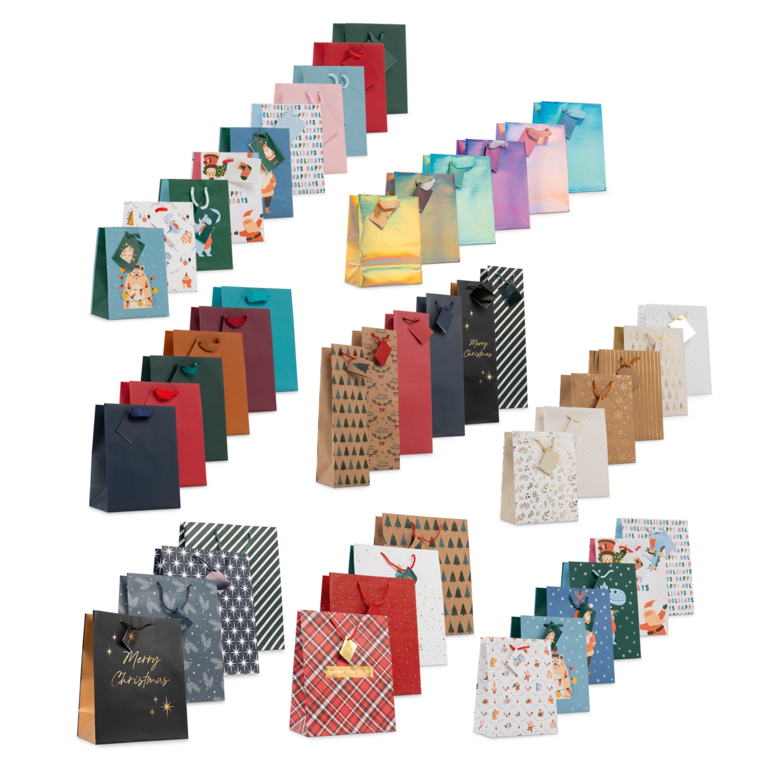 HOME CREATION Pochettes pour cadeaux de Noël