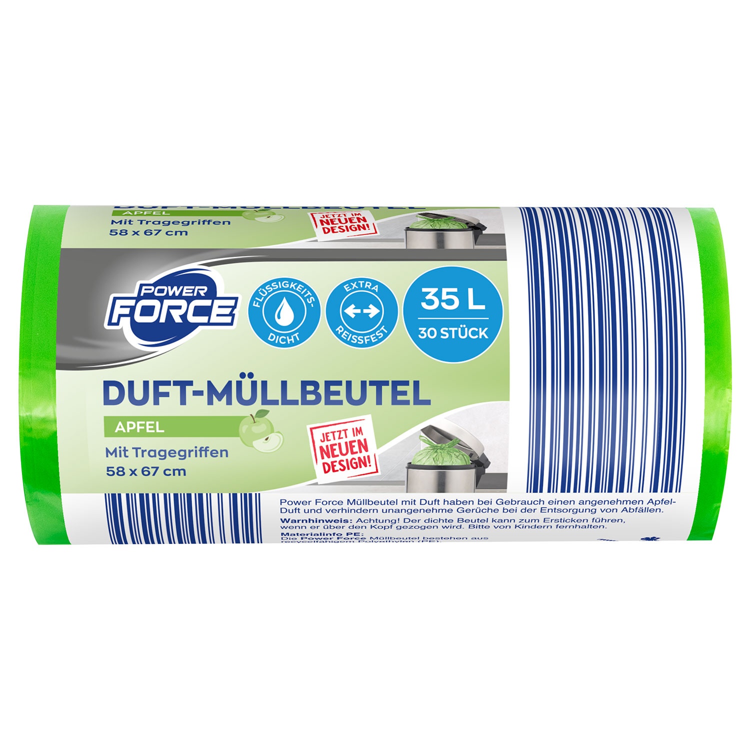 POWER FORCE Duft-Müllbeutel 35 l
