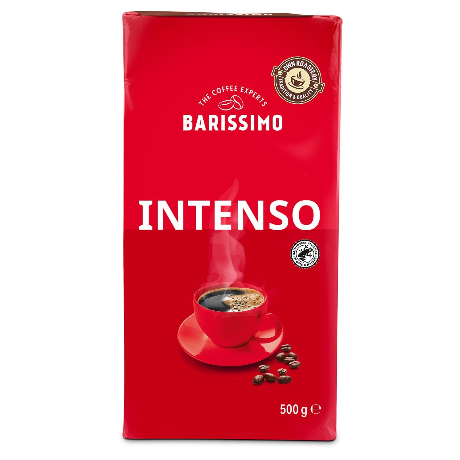 BARISSIMO Gemahlener Kaffee Intenso 500 g