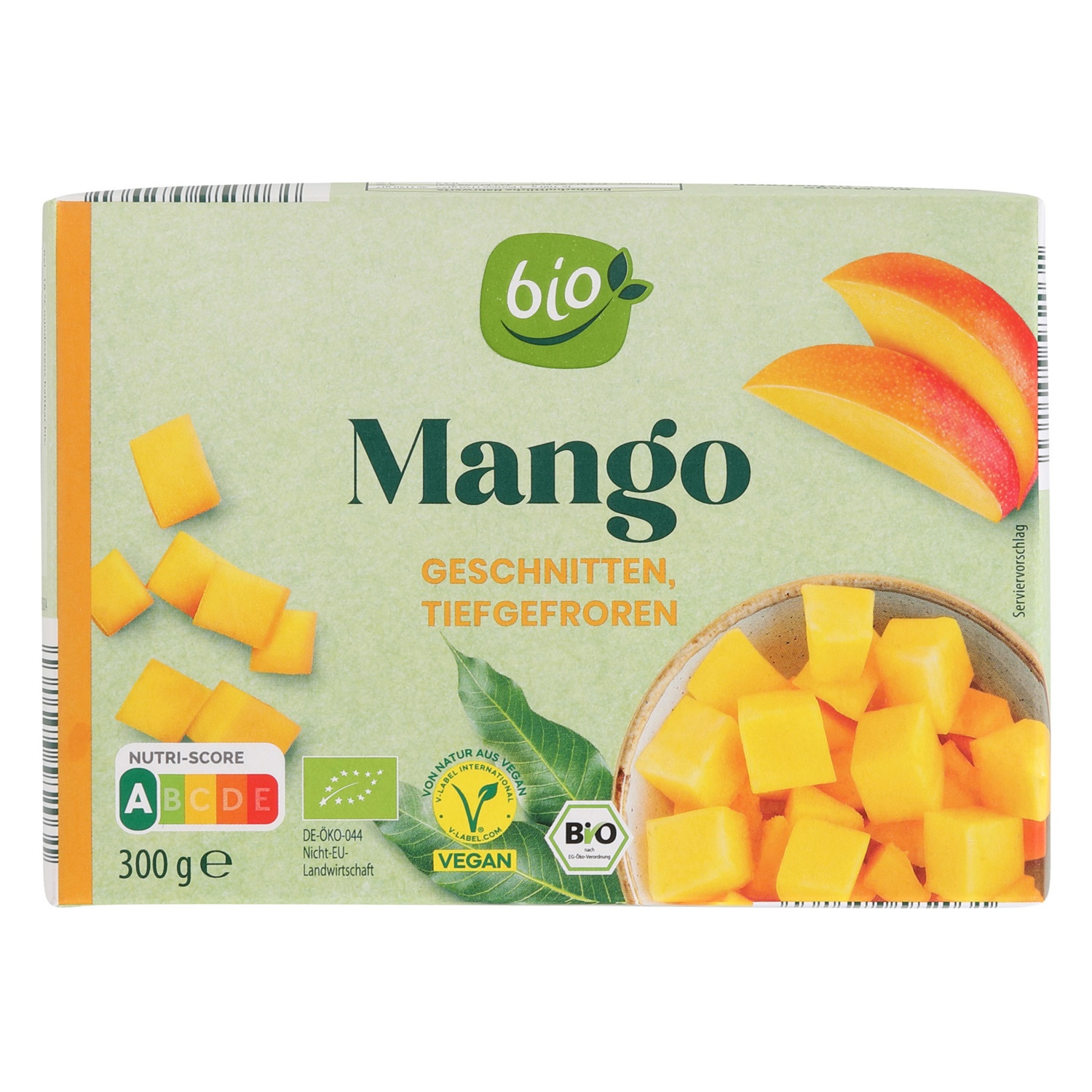 Assortimento di frutta BIO, mango