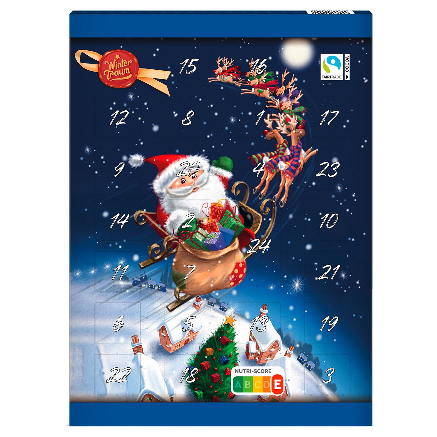 WINTERTRAUM Kids-Adventskalender 75 g, Blau