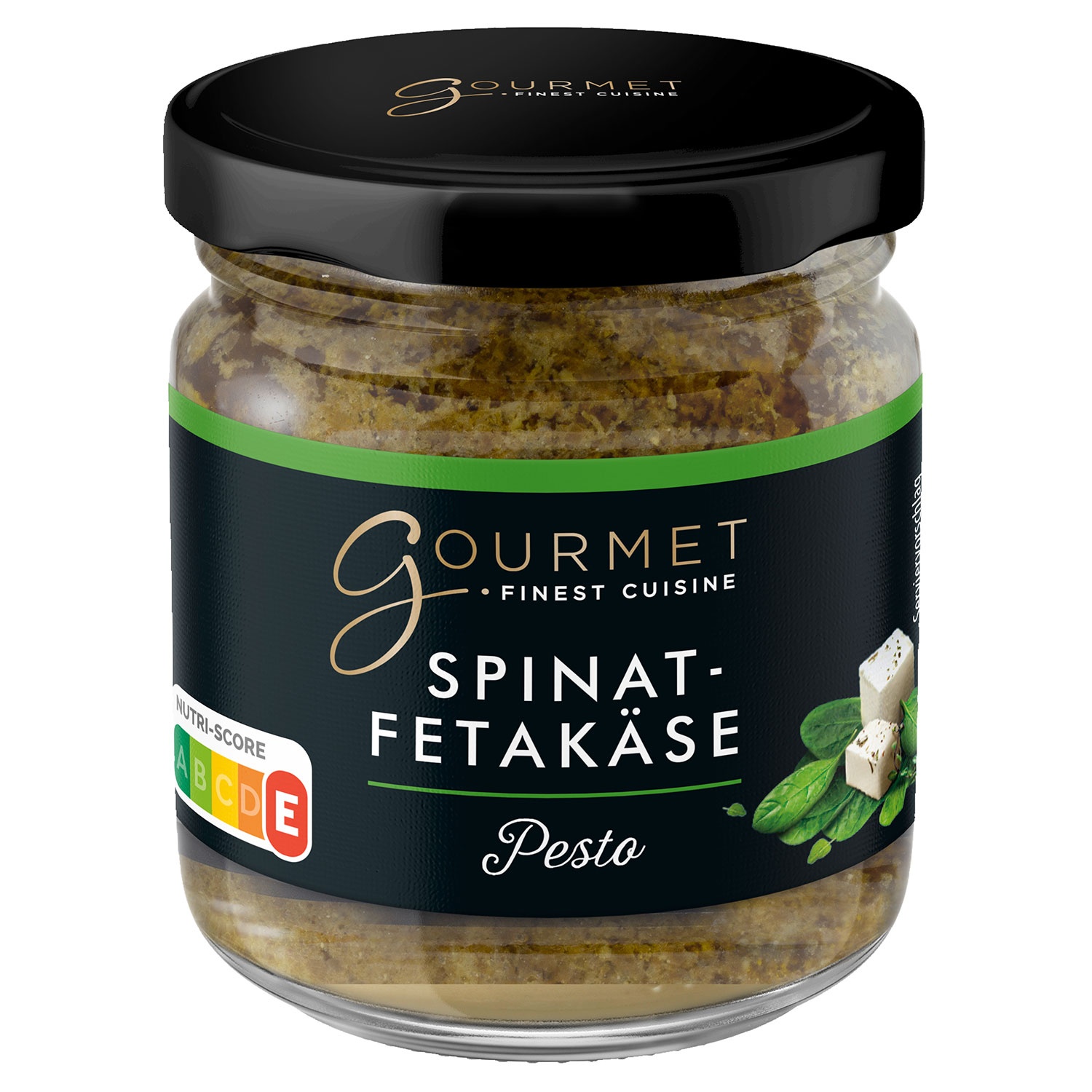GOURMET FINEST CUISINE Pesto 190 g, Spinat-Käse