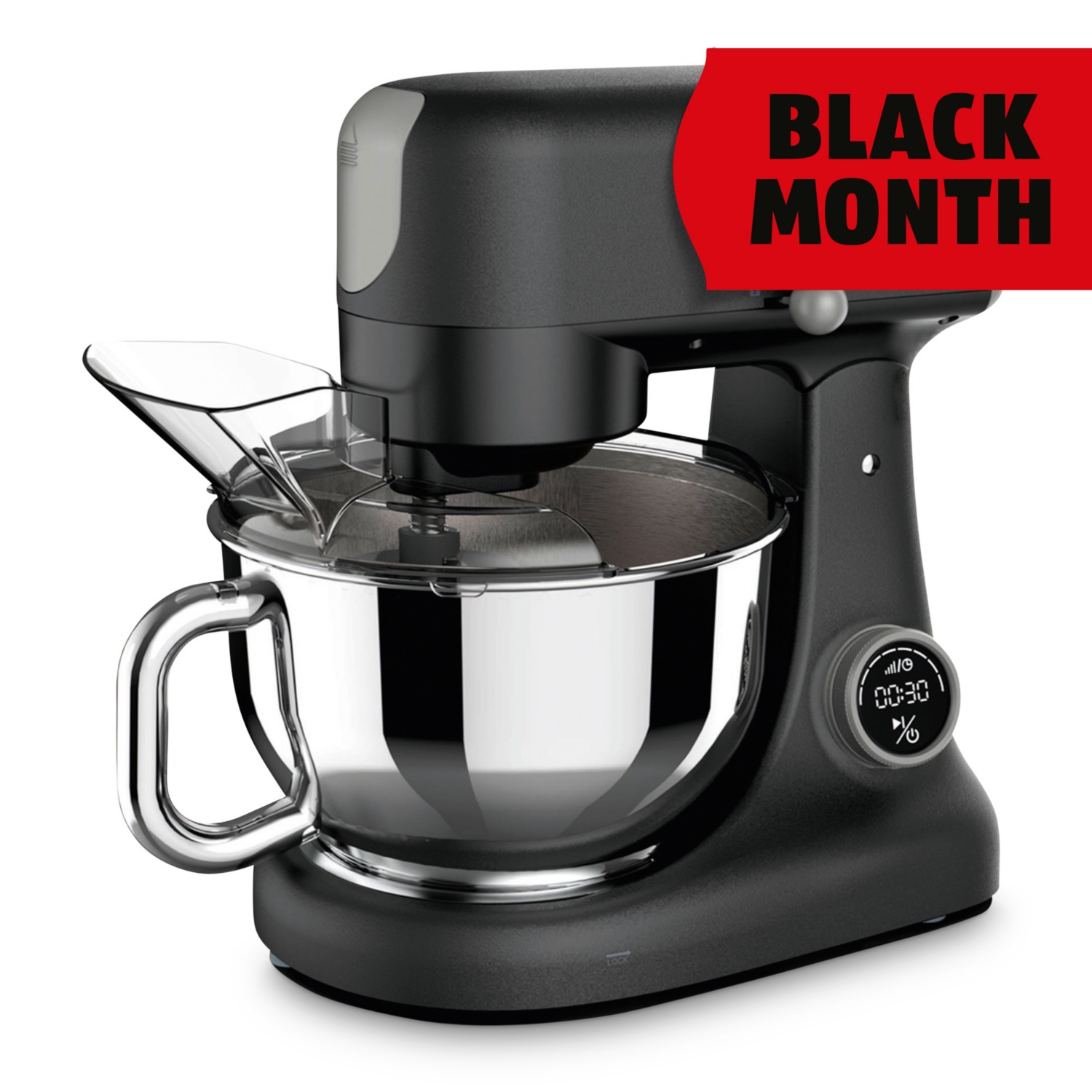 MEDION Premium Küchenmaschine MD12600 schwarz