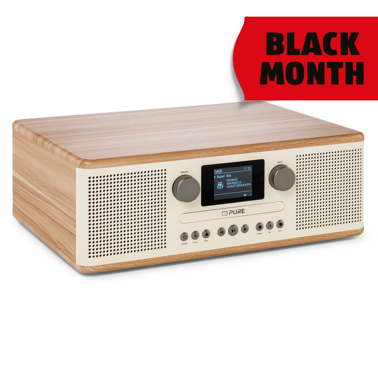 PURE Classic C-D6 Eiche-weiß 