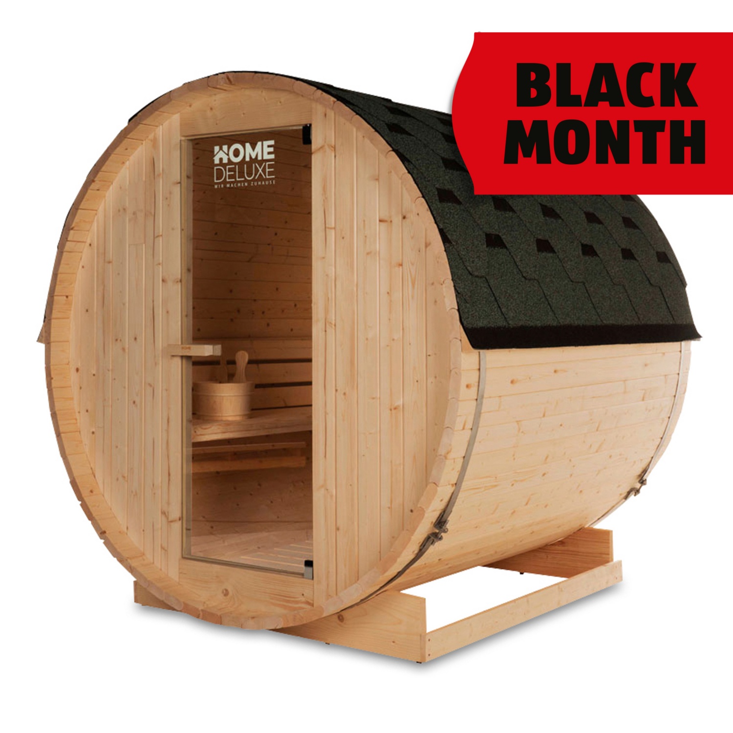 HOME DELUXE Outdoor Saunafass Lahti L