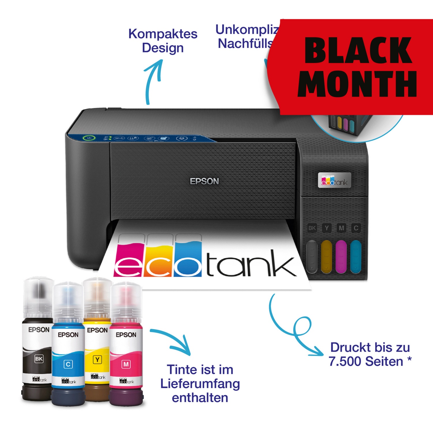 EPSON Drucker EcoTank ET-2861