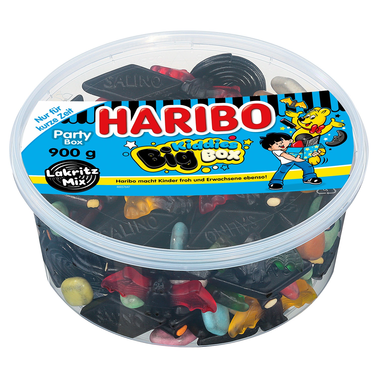 HARIBO Kiddies Big Box 900 g, Kiddies Lakritz