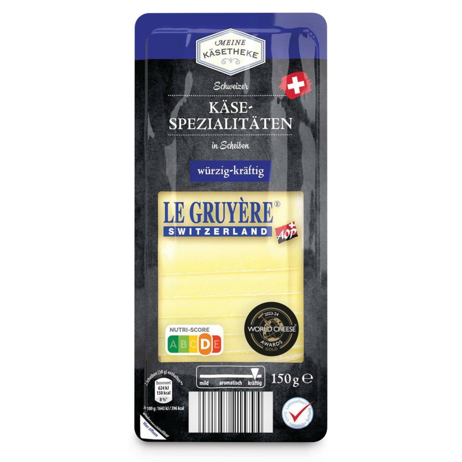 Švicarski sir v rezinah, Gruyere