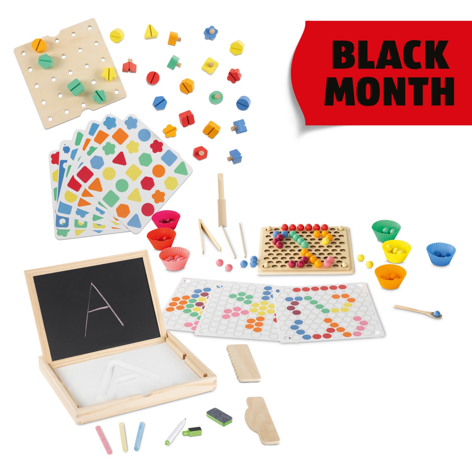 TOYLINO Holz-Brettspiel